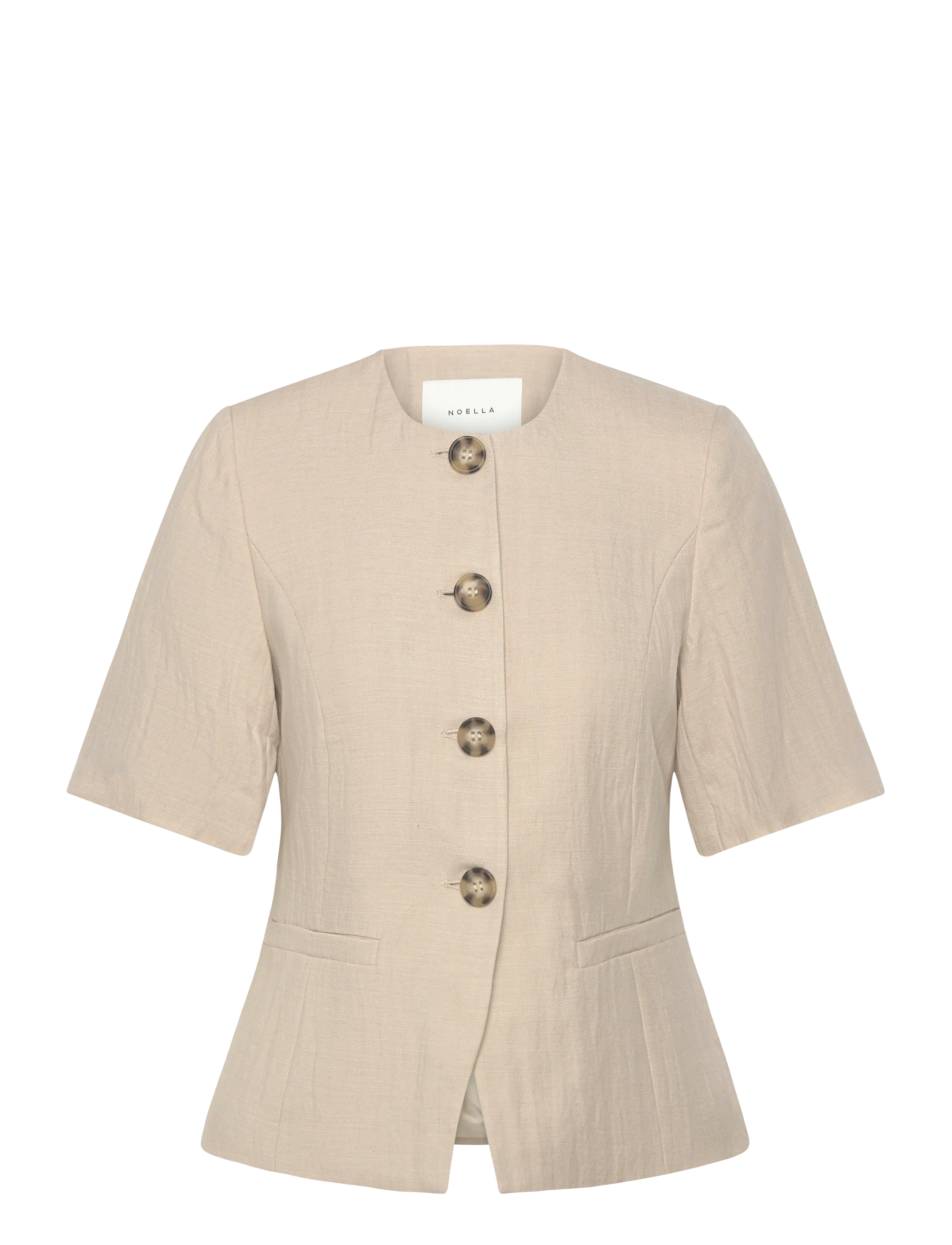 Noella N-Kasaundra Blazer - Kavajer - OYSTER / beige
