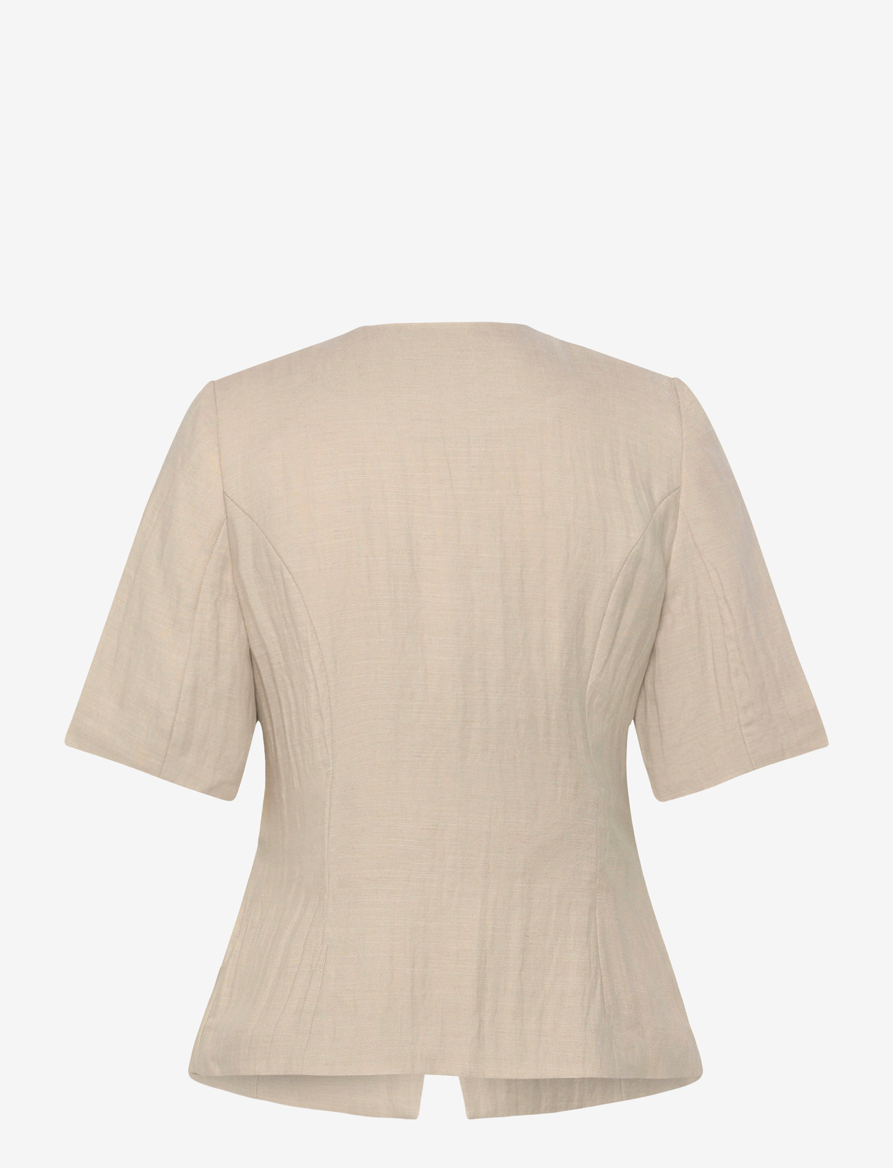 Noella - N-Kasaundra Blazer - enkeltradede blazere - oyster - 2
