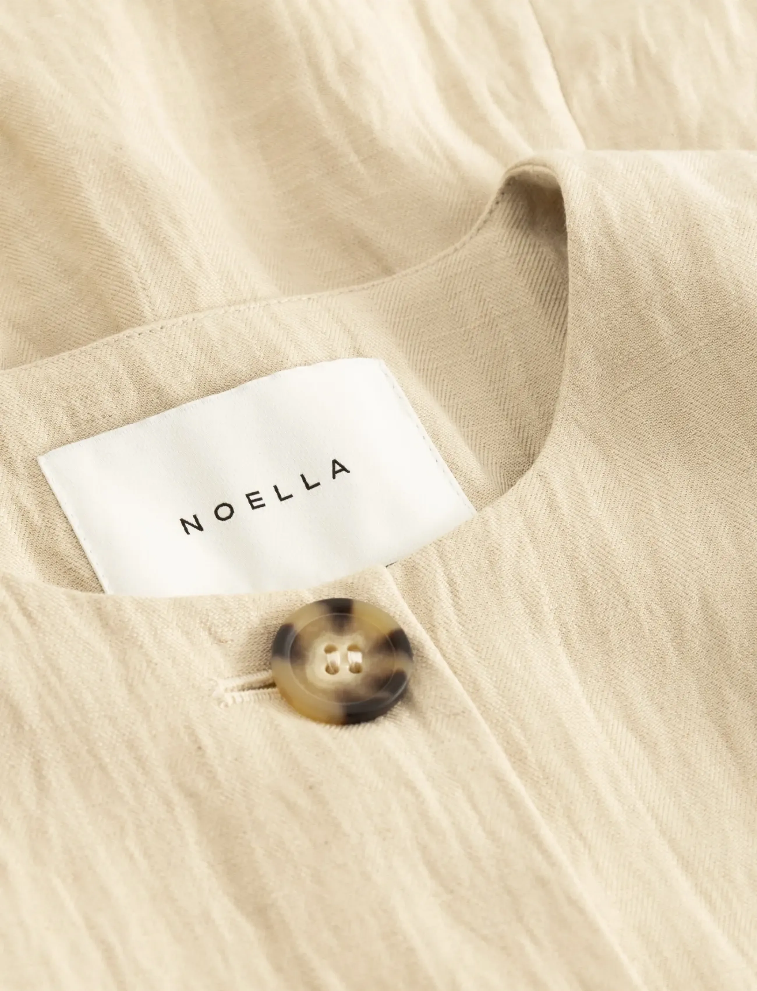 Noella - N-Kasaundra Blazer - yksiriviset bleiserit - oyster - 5
