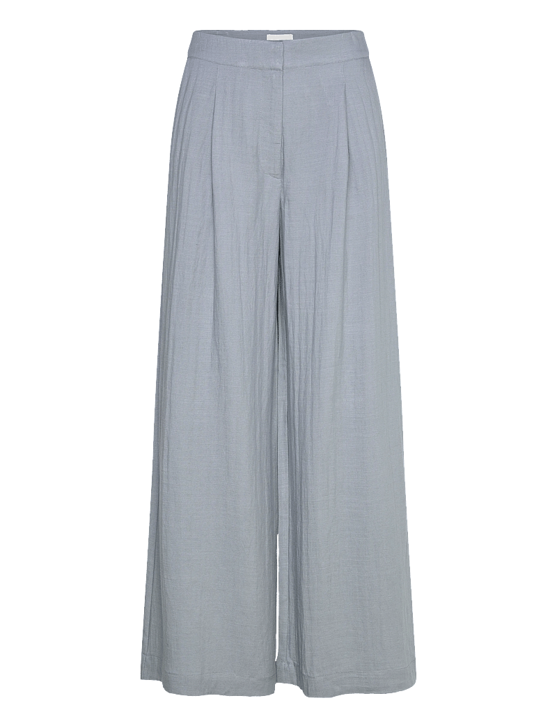 Noella - N-Kazia MW Pants - hosen mit weitem bein - dove blue - 0