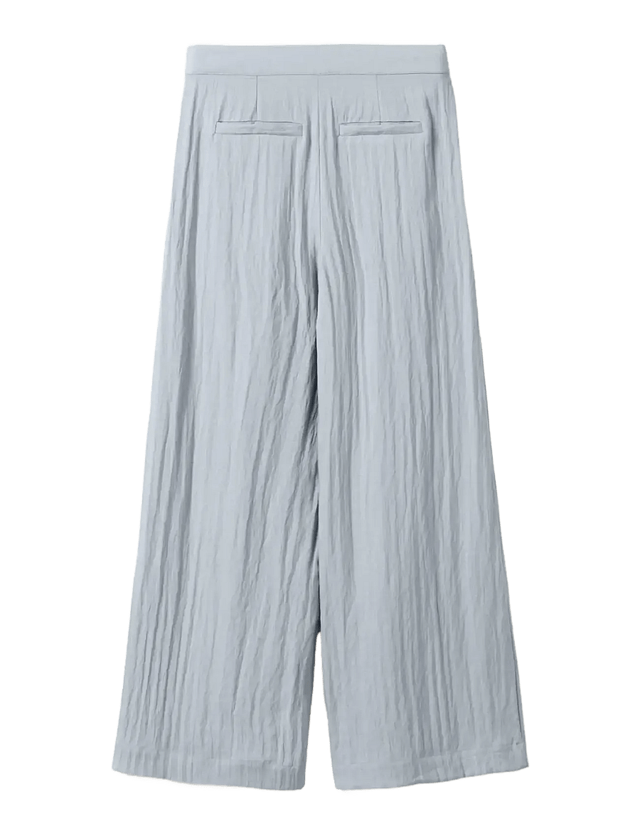 Noella - N-Kazia MW Pants - hosen mit weitem bein - dove blue - 2