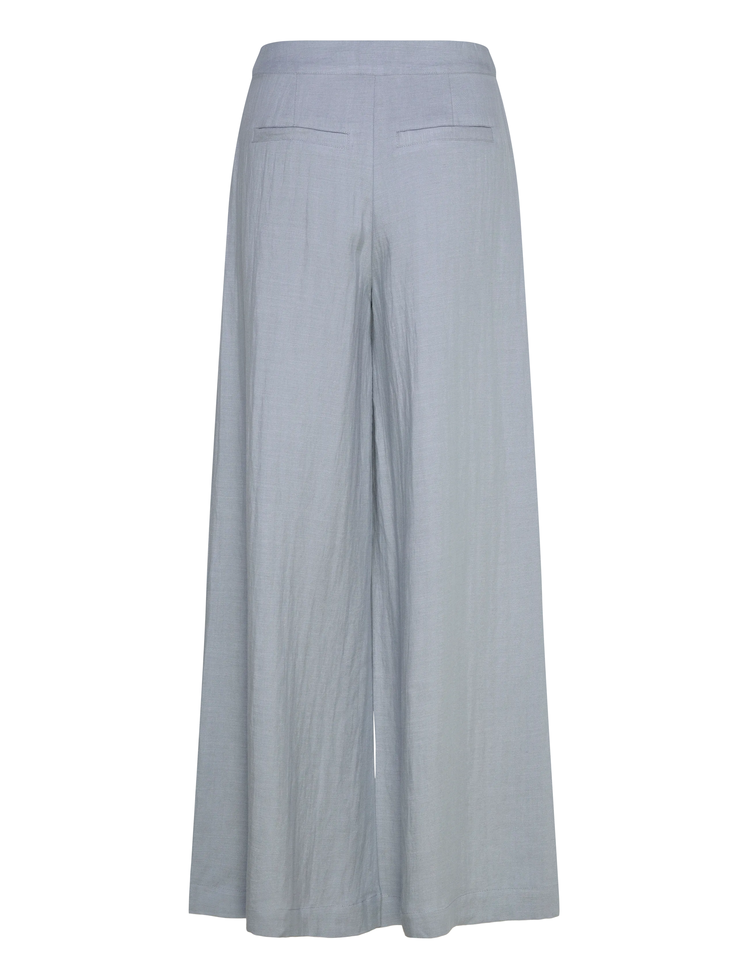 Noella - N-Kazia MW Pants - wide leg trousers - dove blue - 1