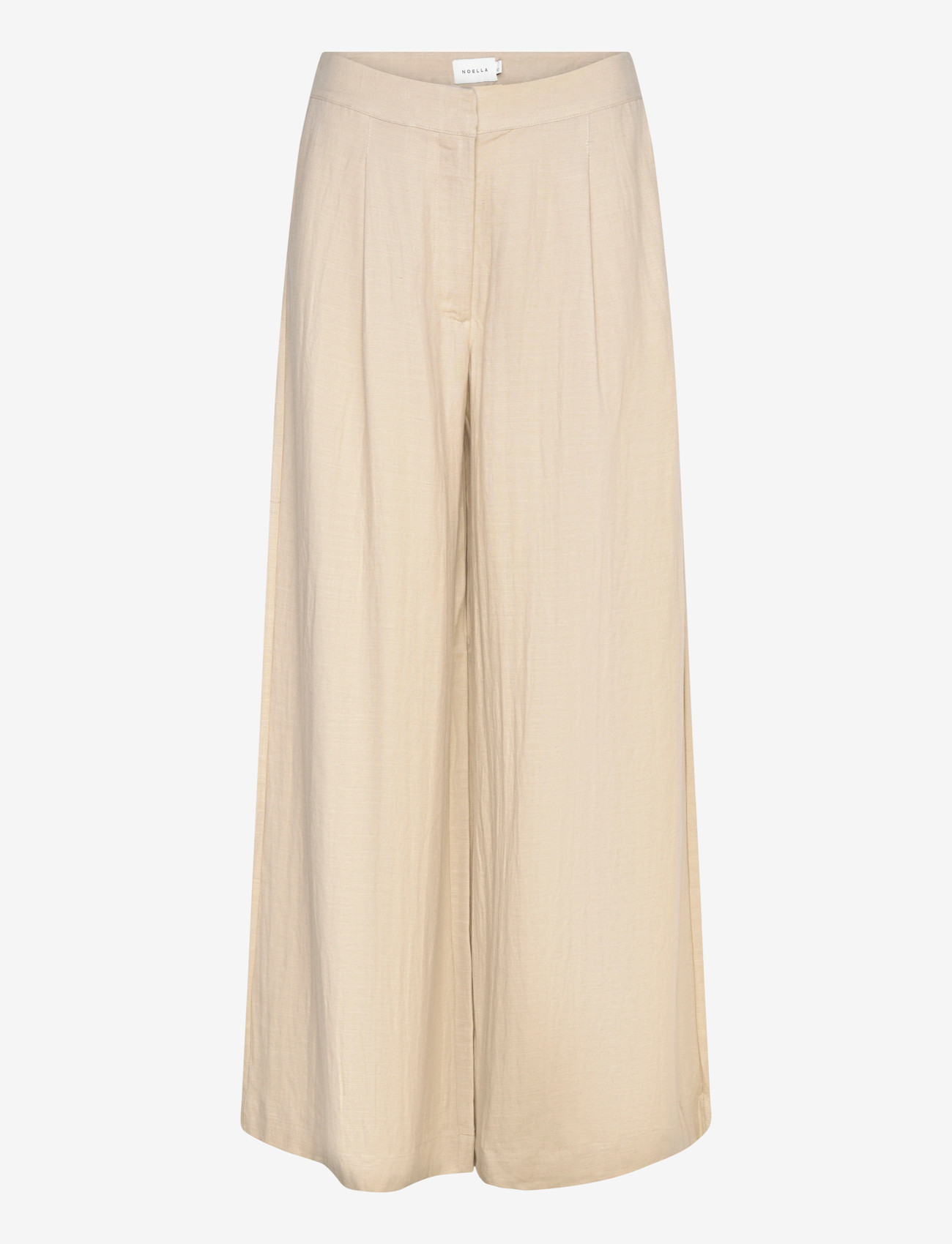 Noella - N-Kazia MW Pants - bukser med brede ben - oyster - 0