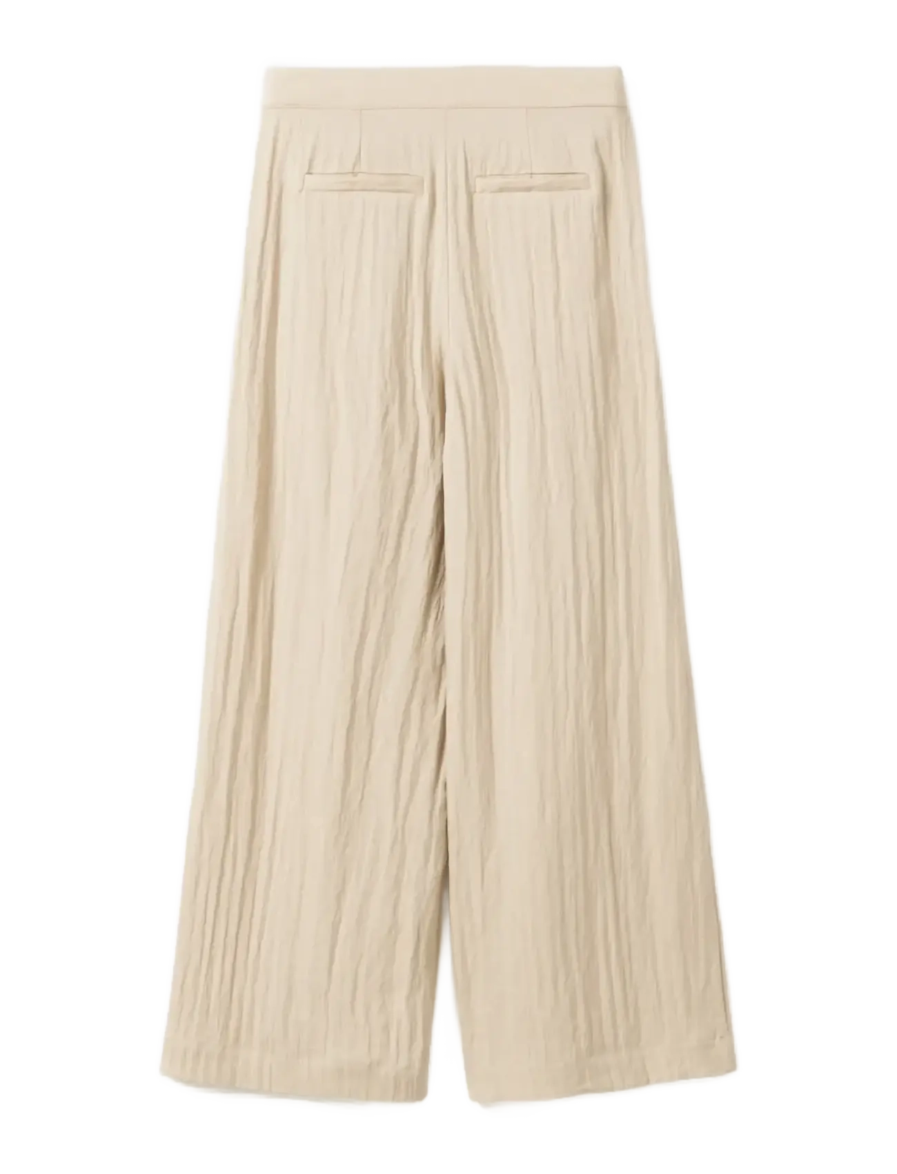 Noella - N-Kazia MW Pants - hosen mit weitem bein - oyster - 1