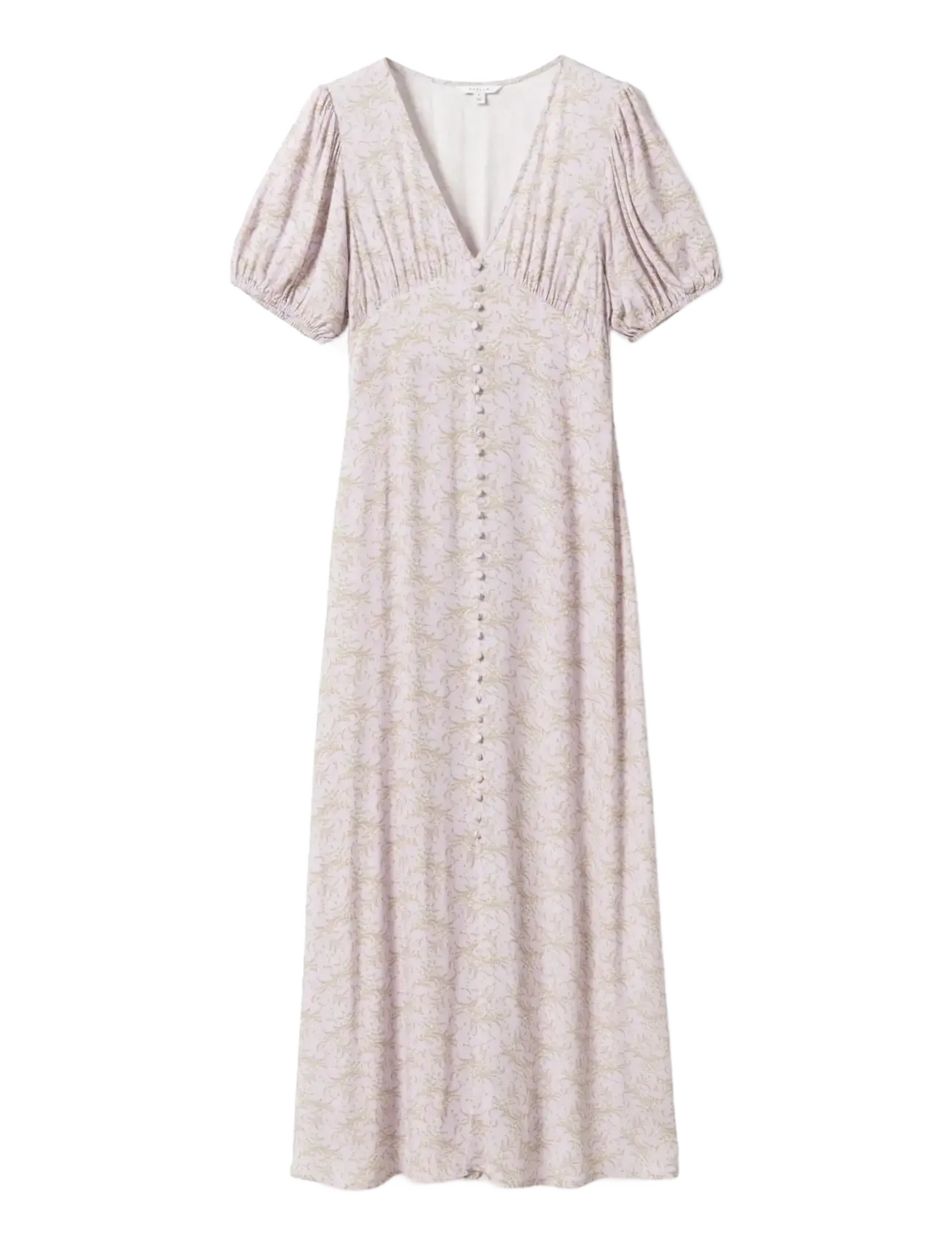 Noella N-Lilith SS Maxi Dress - Klänningar - DOLLEY PINK PRINT / pink/rose