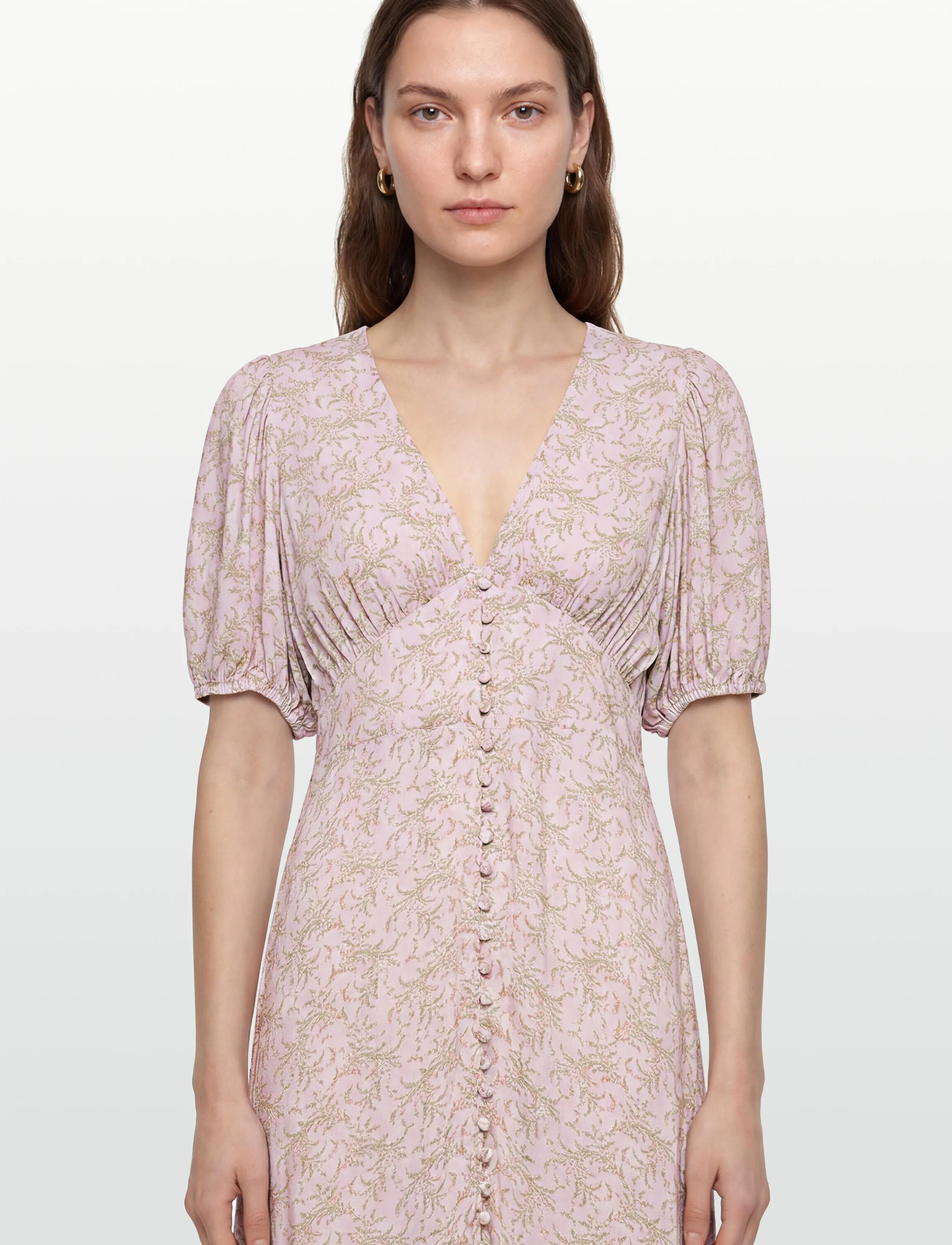 Noella - N-Lilith SS Maxi Dress - sommerkleider - dolley pink print - 3