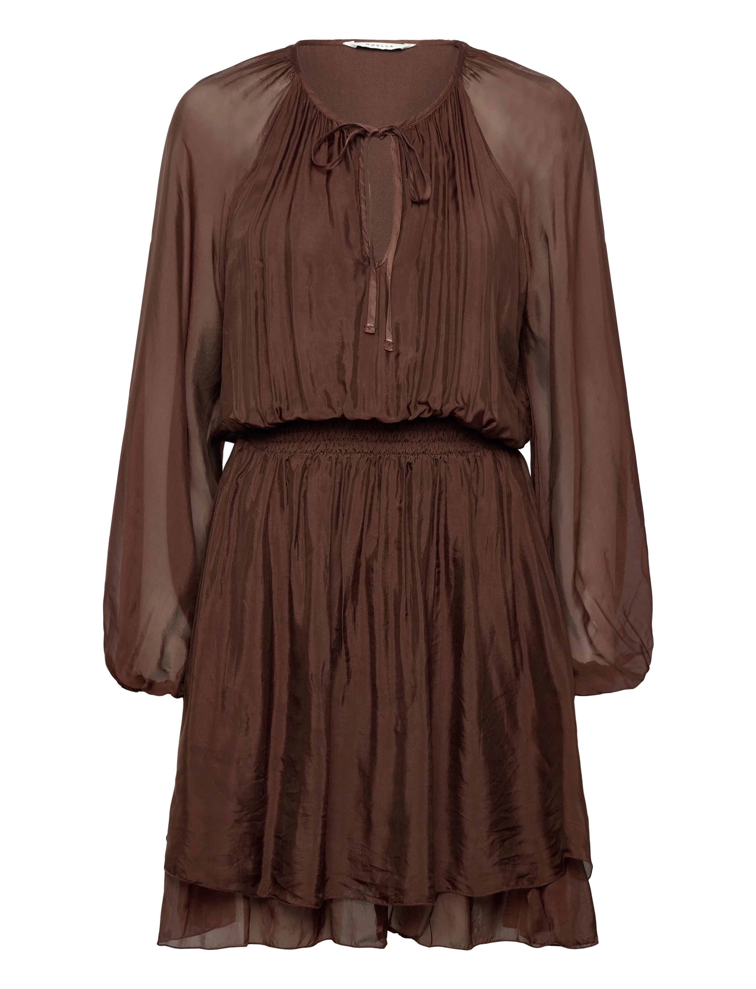 NOELLA N-Mariel Kleid Braun - S/M - Damen