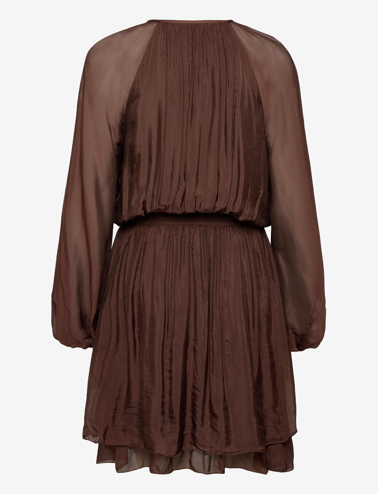 Noella - N-Mariel Dress - kokteilkjólar - chocolate - 2