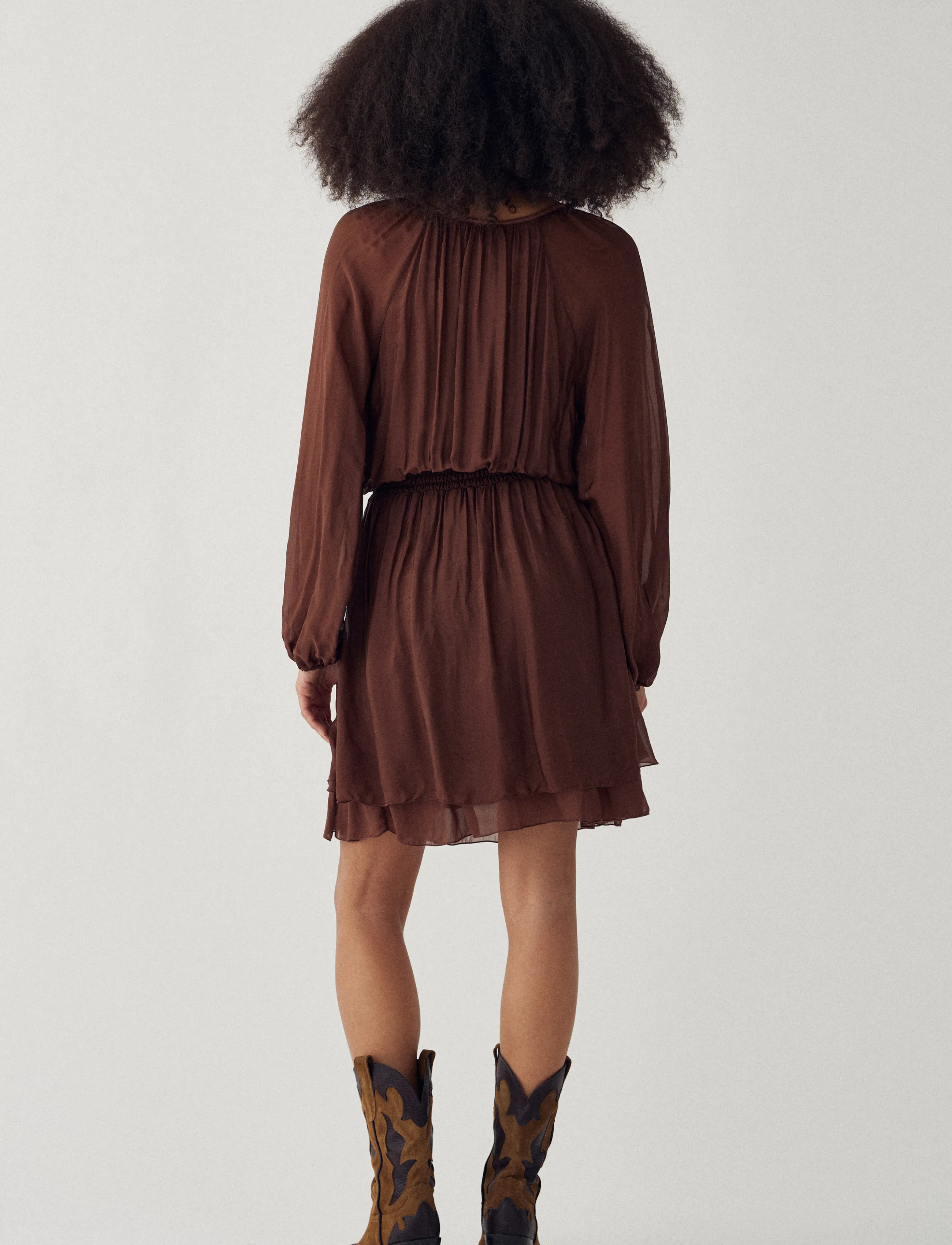 Noella - N-Mariel Dress - cocktailkleider - chocolate - 3