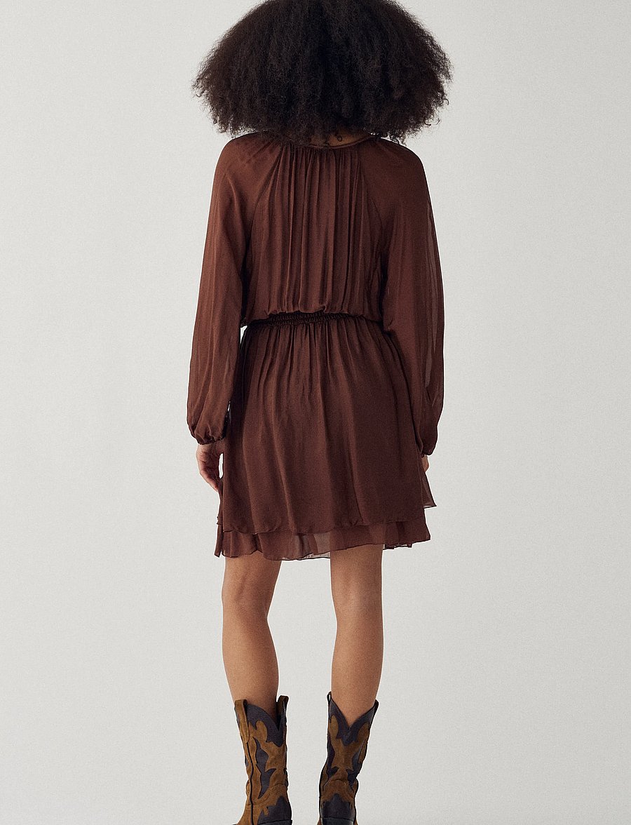 Noella - N-Mariel Dress - cocktailkleider - chocolate - 3