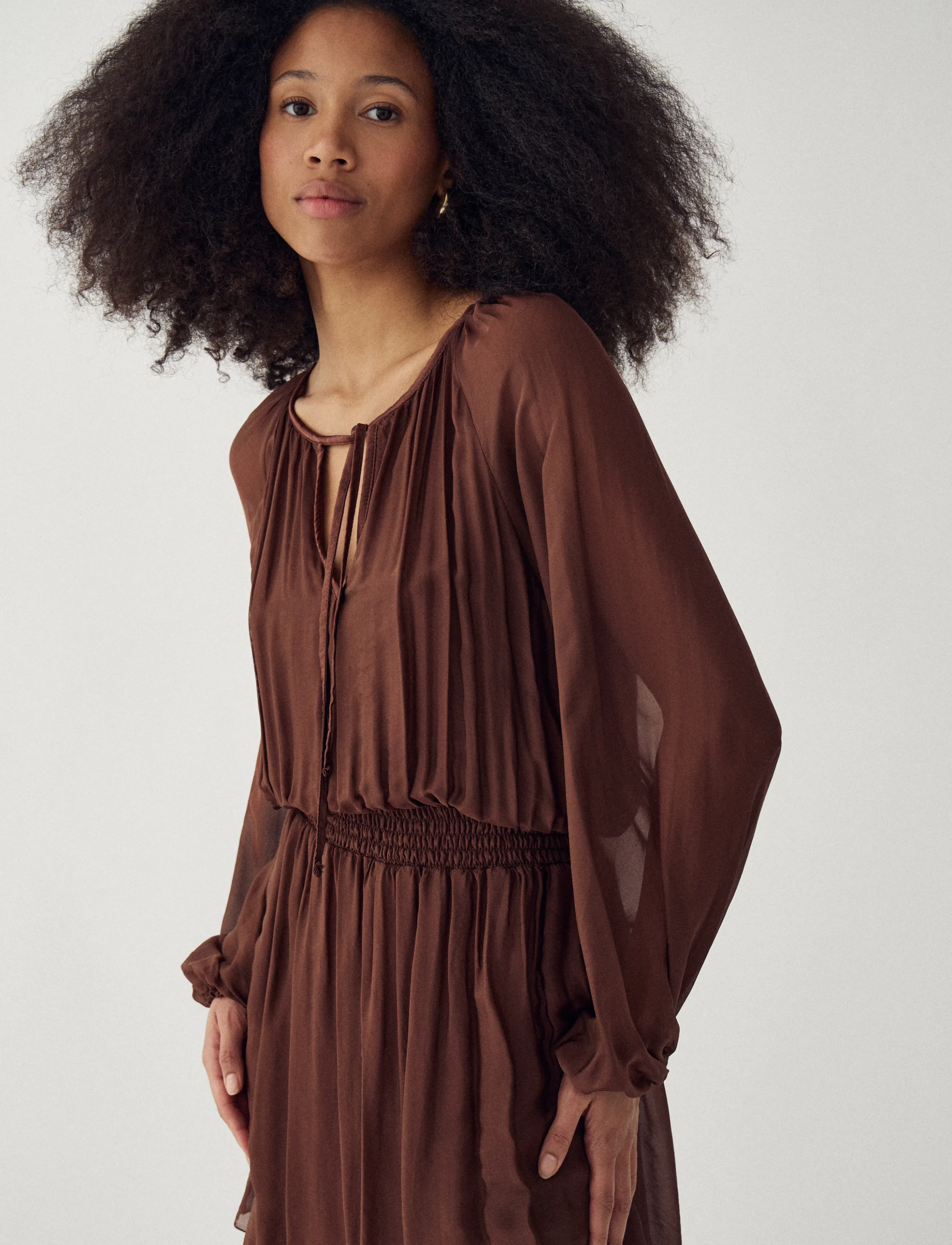 Noella - N-Mariel Dress - cocktailkleider - chocolate - 4