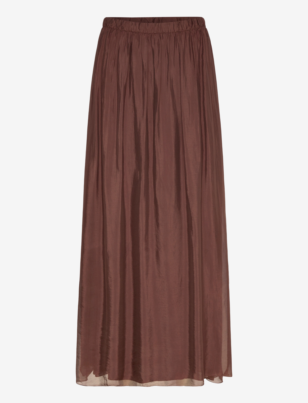 Noella - N-Makoa Skirt - maxi skirts - chocolate - 0