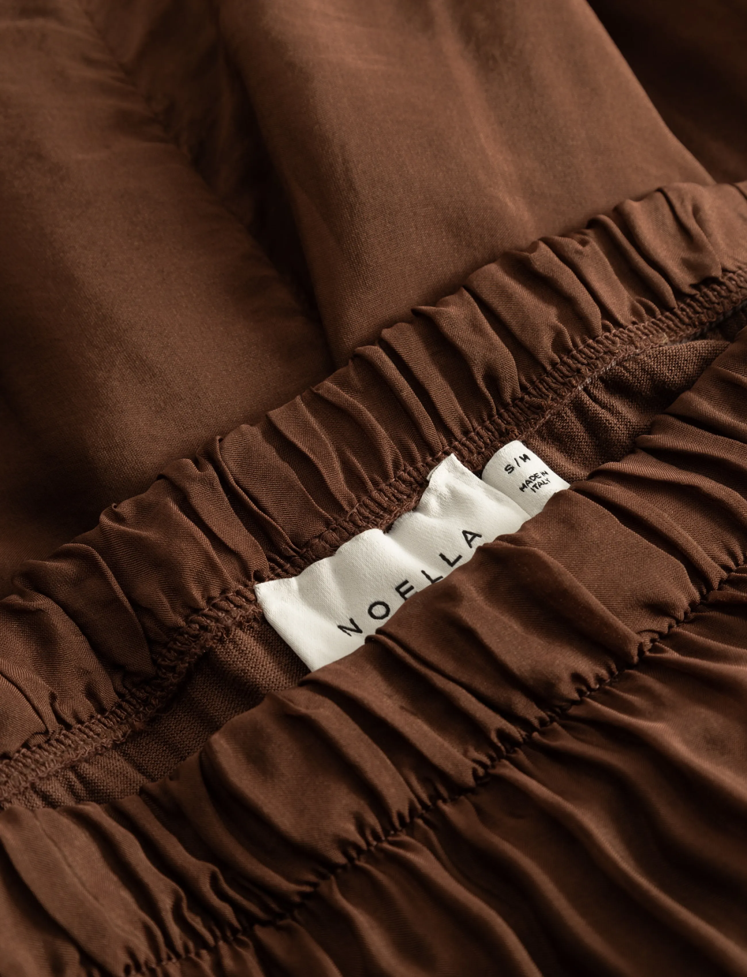Noella - N-Makoa Skirt - maxi nederdele - chocolate - 5