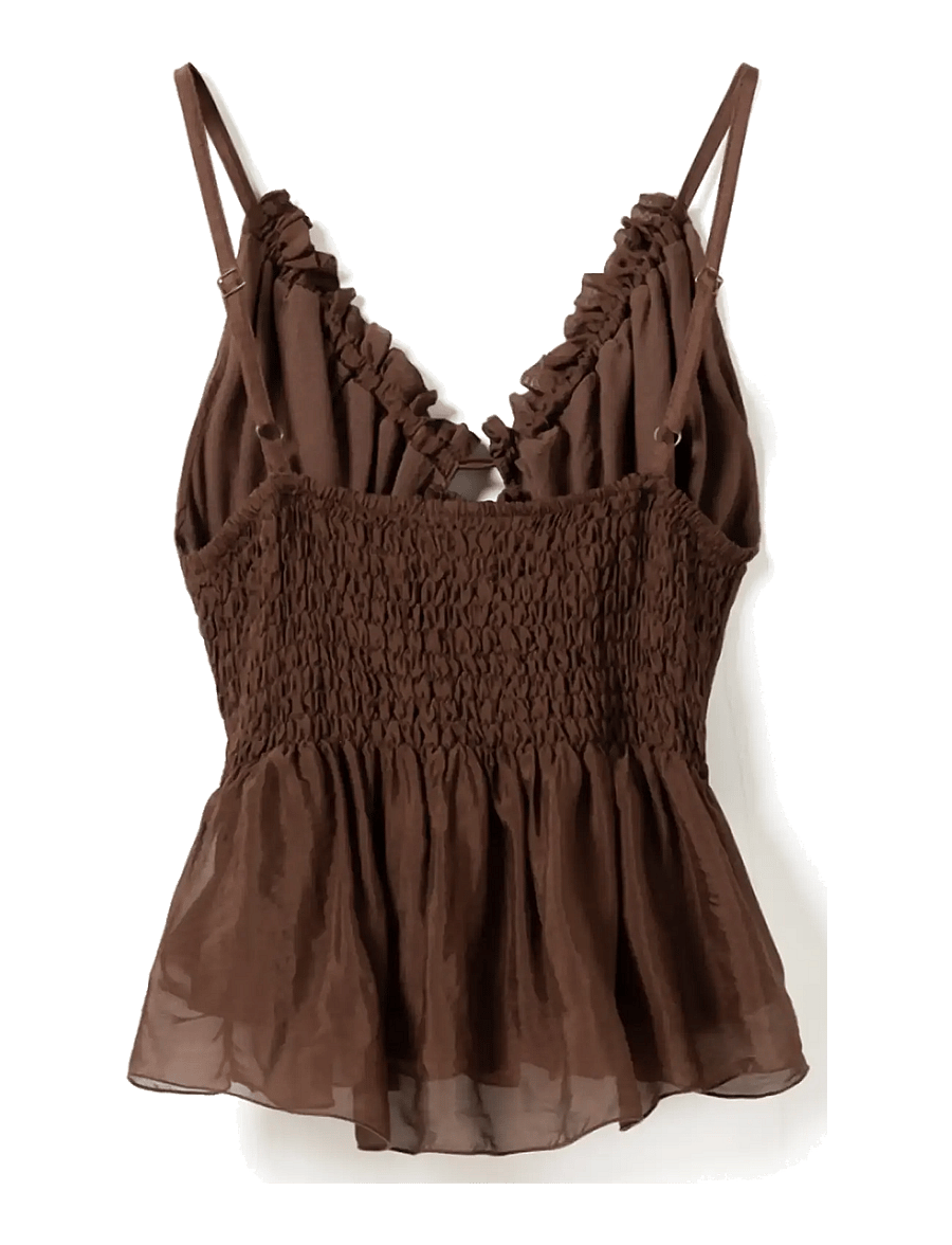 Noella - N-Moira Top - Ärmellose blusen - chocolate - 2