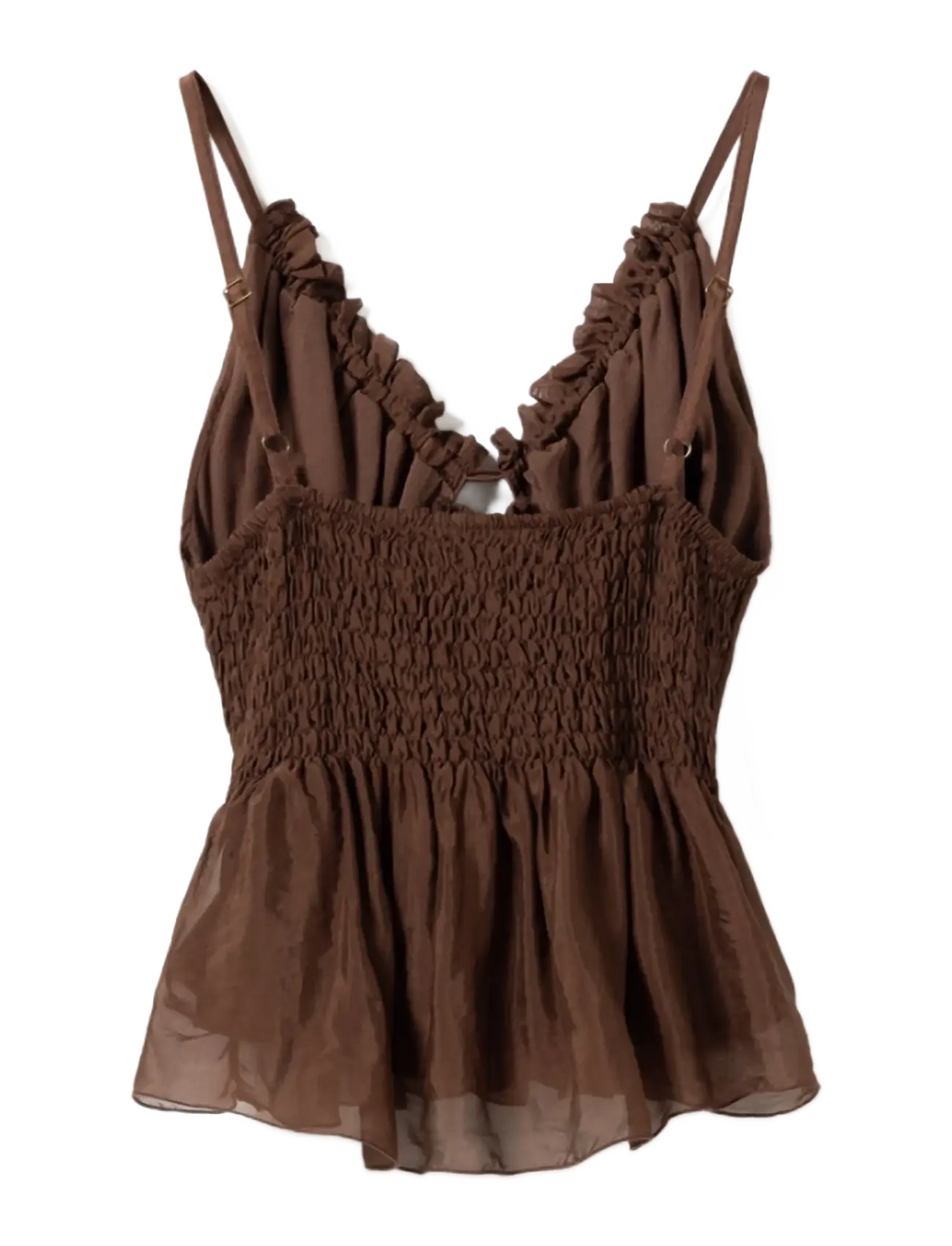 Noella - N-Moira Top - Ærmeløse bluser - chocolate - 3