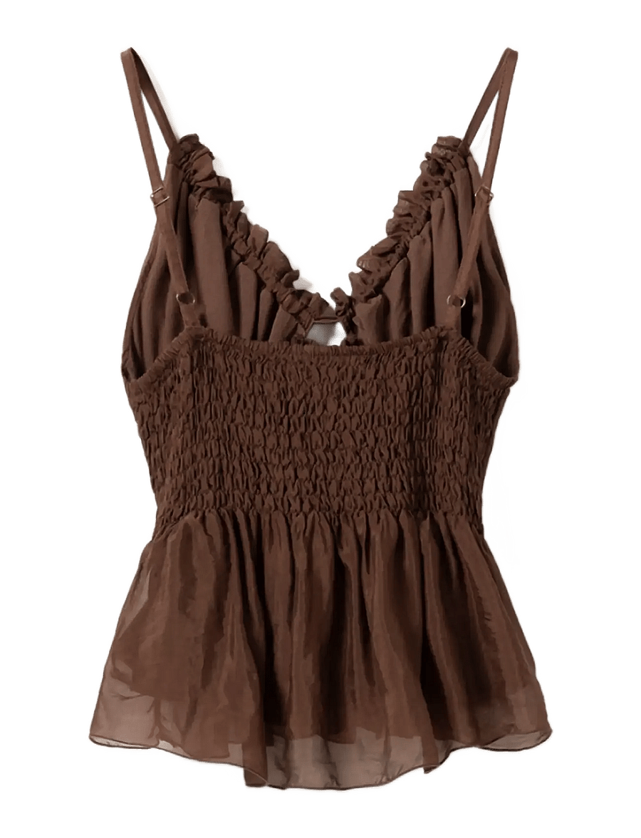 Noella - N-Moira Top - Ärmellose blusen - chocolate - 3