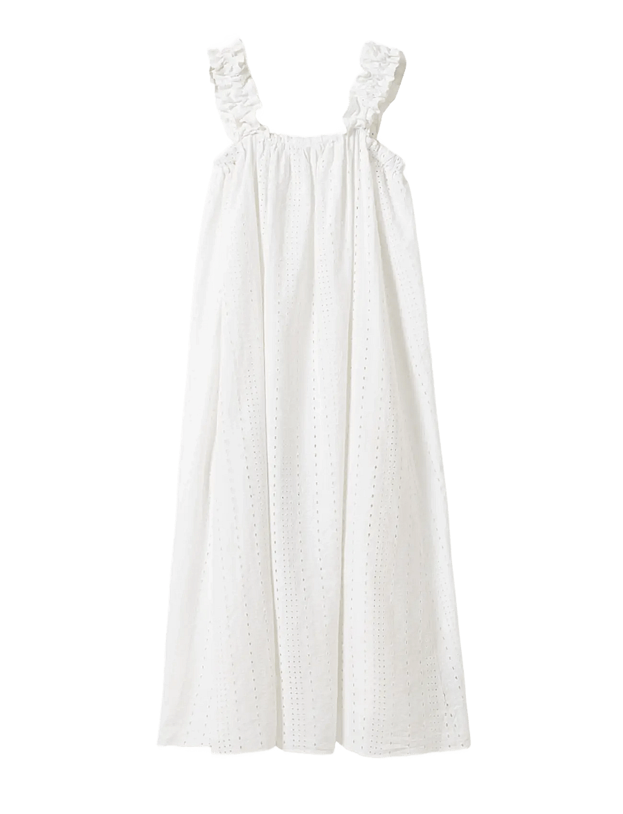 Noella - N-Marli Dress - rippijuhlat - white - 2
