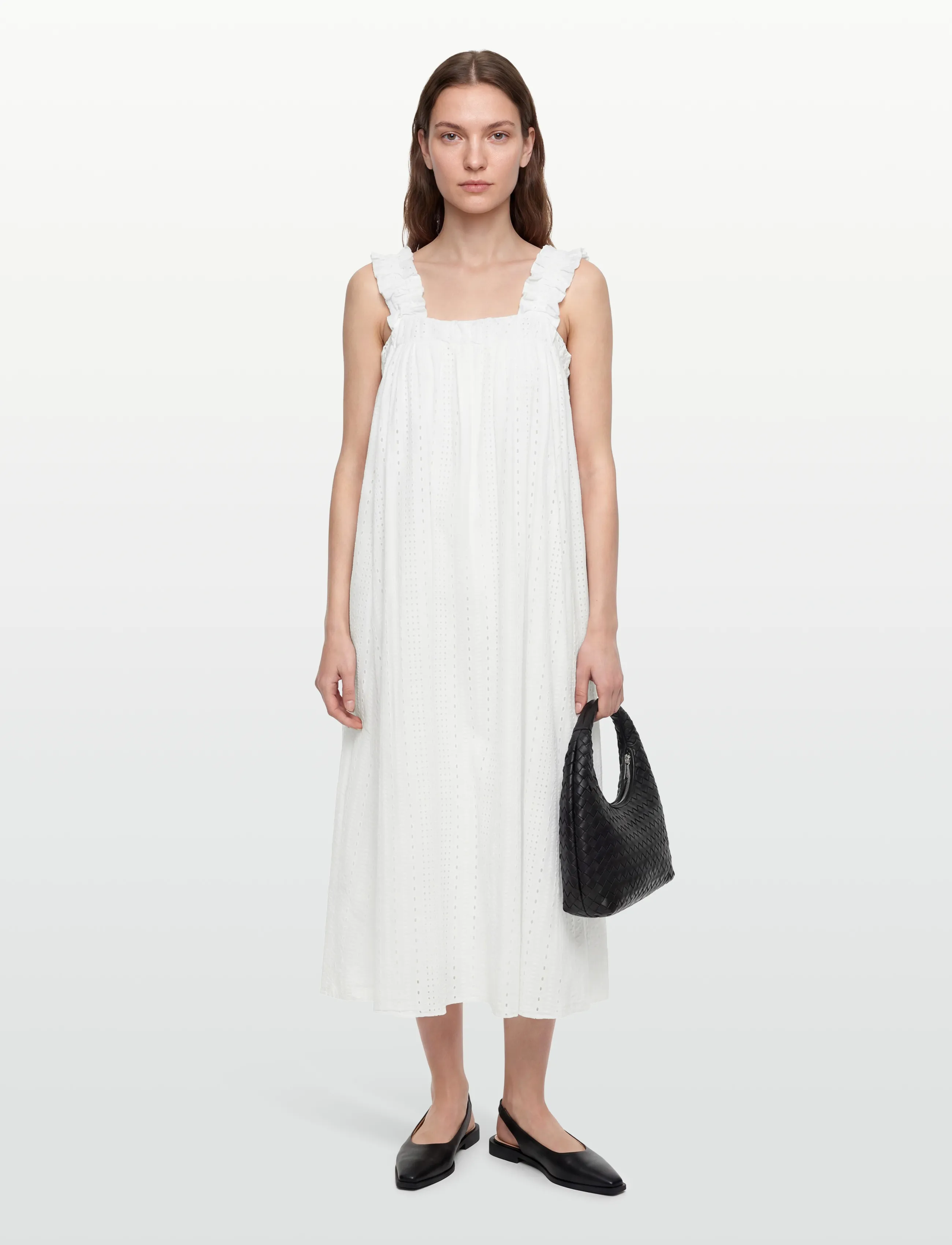 Noella N-Marli Dress, L/XL, Dresses, Weiß - Maxi Frauen