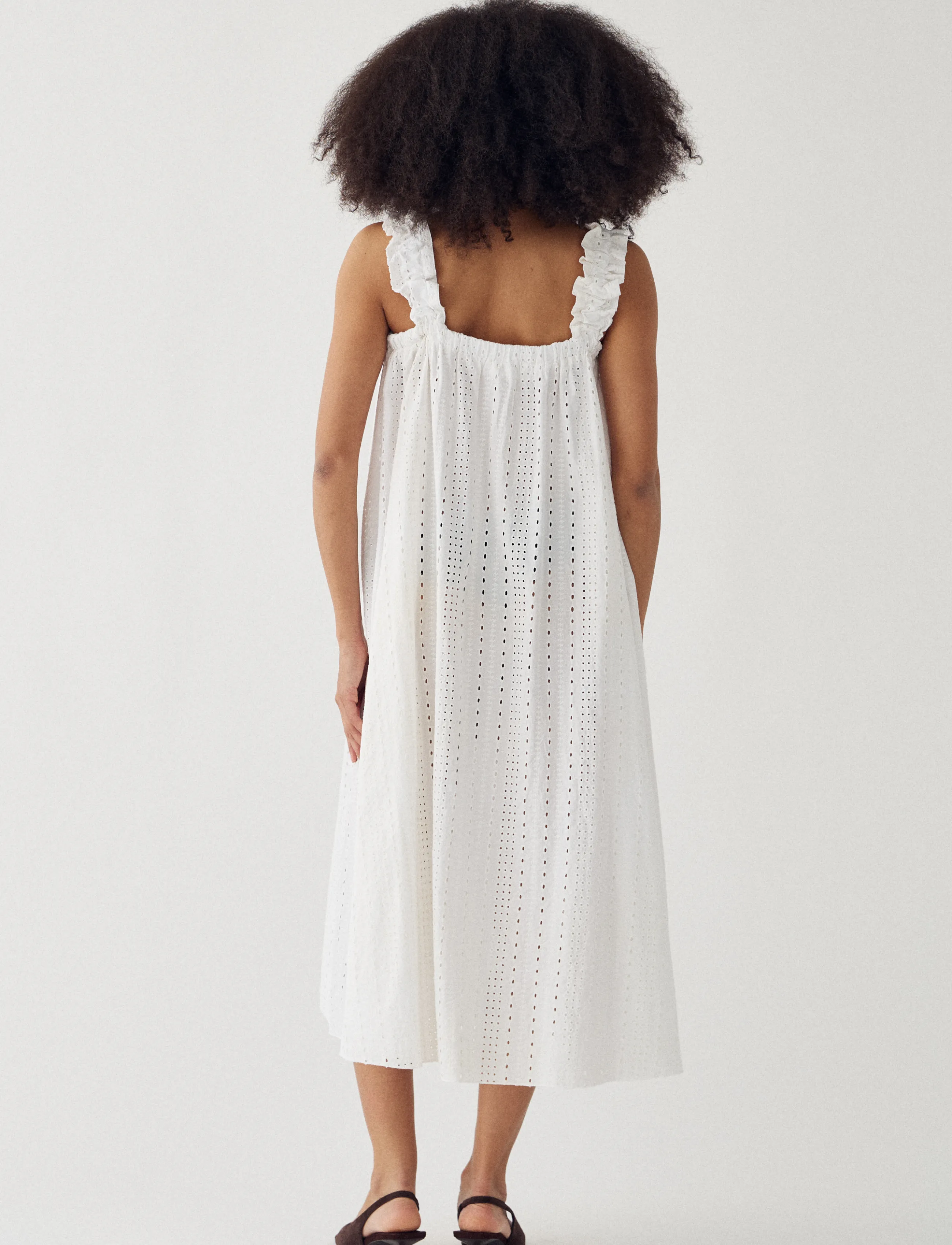 Noella - N-Marli Dress - rippijuhlat - white - 3