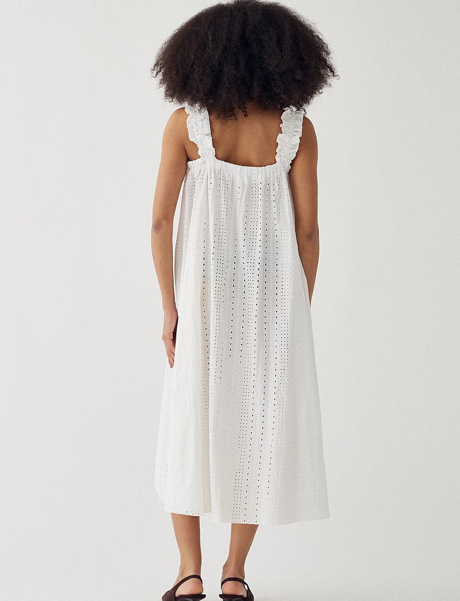 Noella - N-Marli Dress - rippijuhlat - white - 3