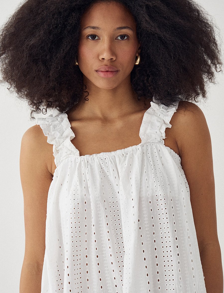 Noella - N-Marli Dress - rippijuhlat - white - 4