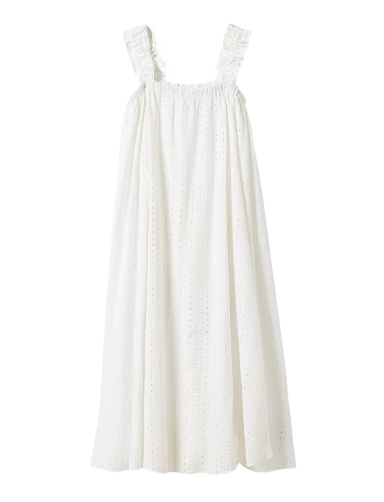 Noella - N-Marli Dress - konfirmation - white - 3