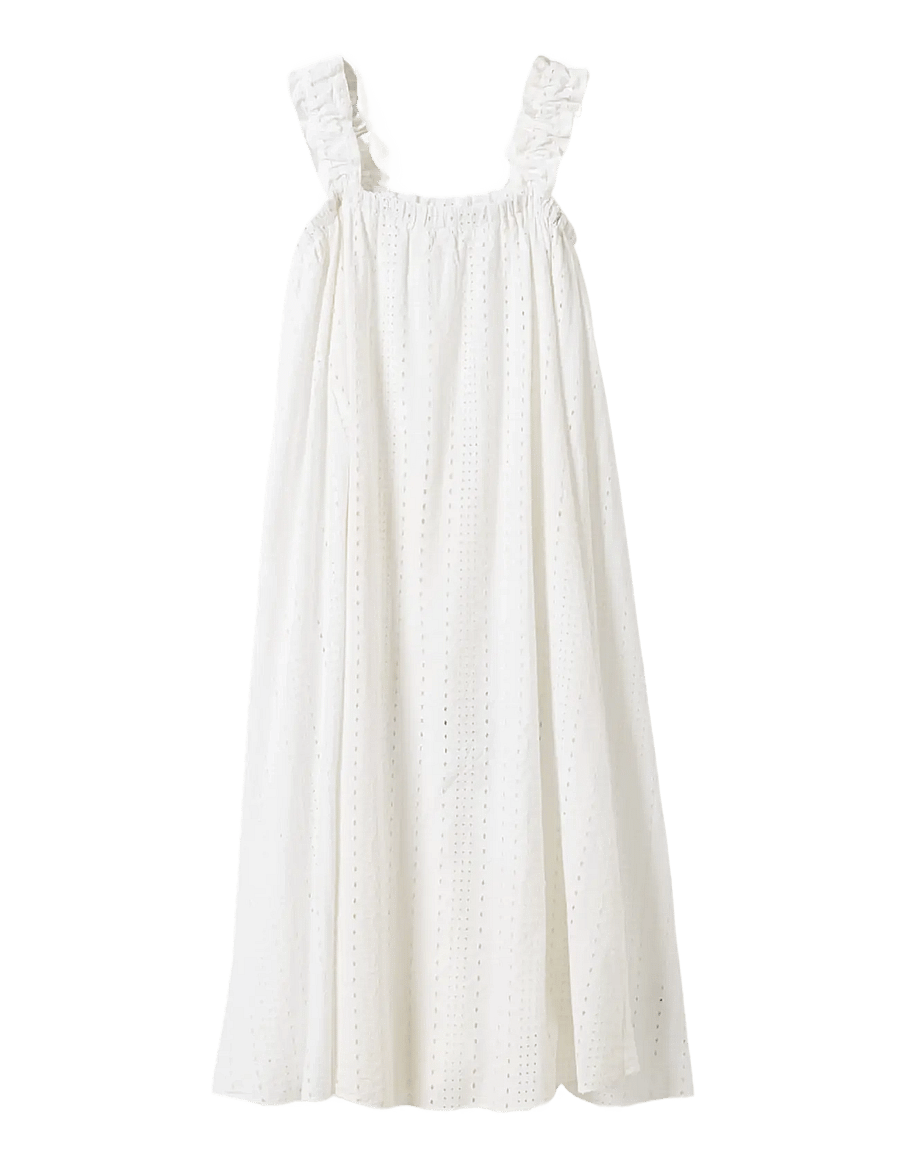 Noella - N-Marli Dress - konfirmation - white - 3