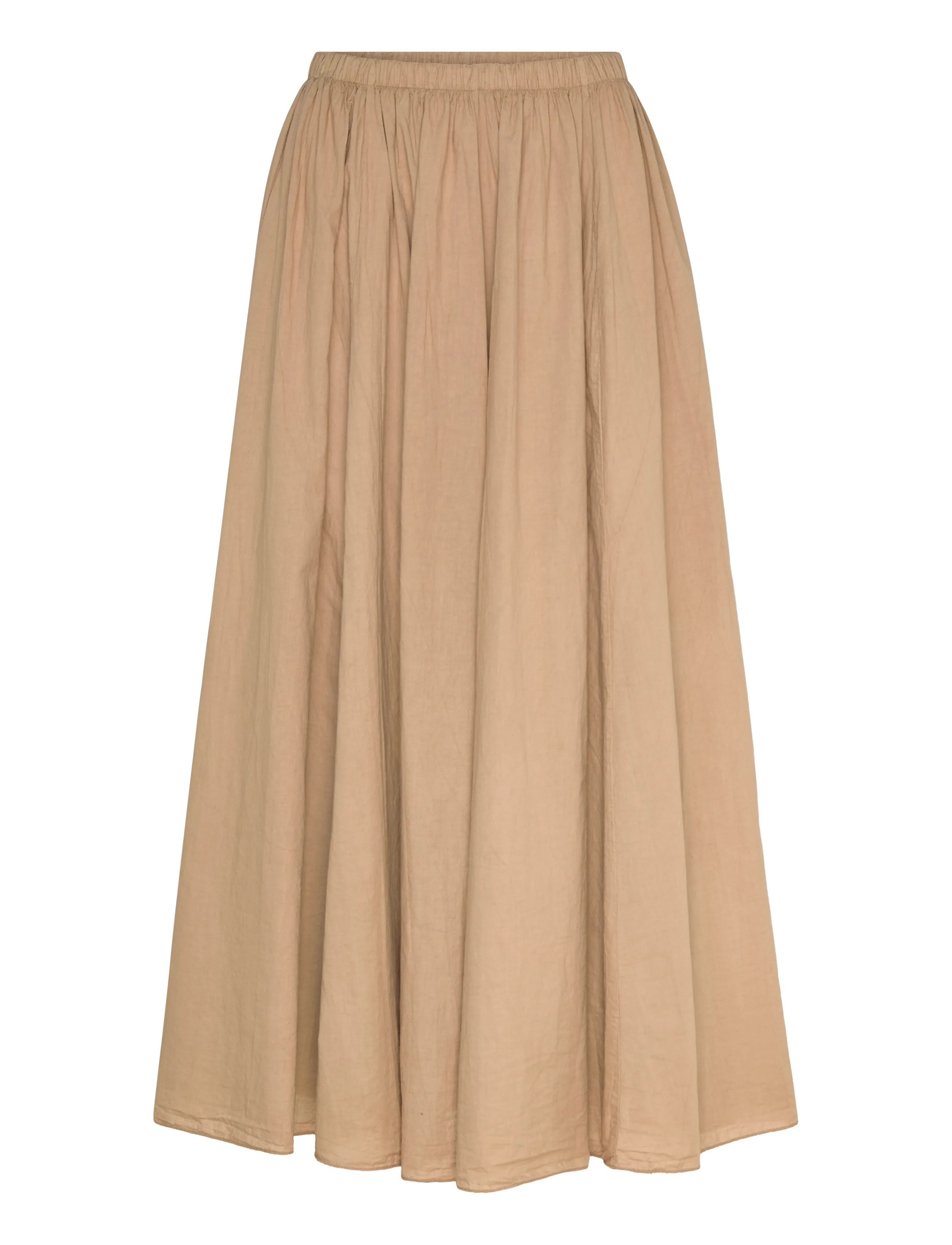 Noella N-Maelynn Skirt - Maxi Röcke - TIMBER WOLF / beige