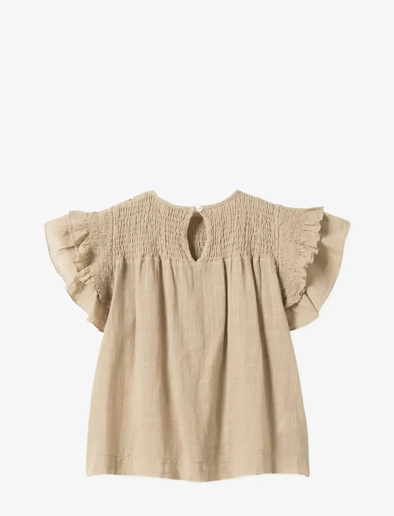 Noella - N-Maura Blouse - kortærmede bluser - grey ivory - 2