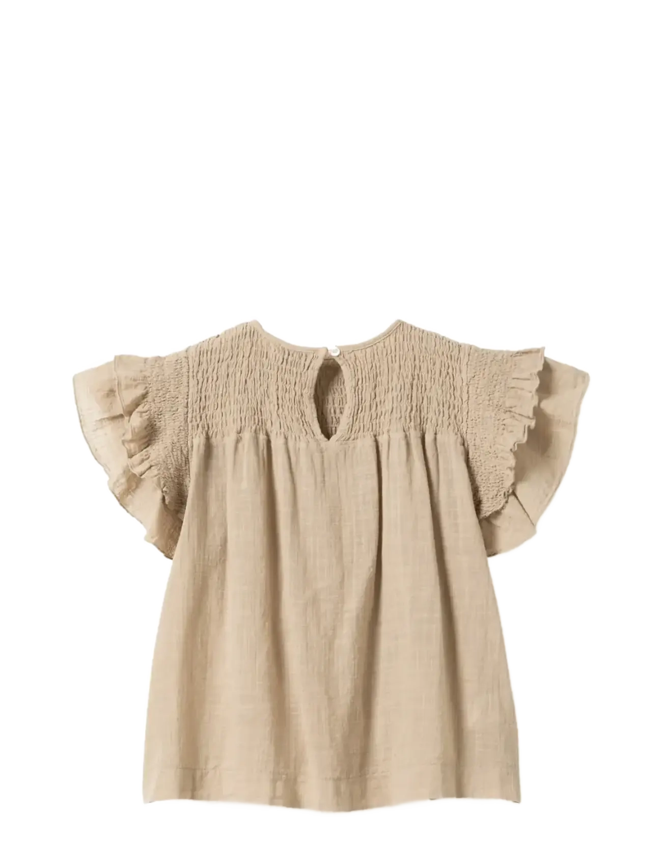 Noella - N-Maura Blouse - short-sleeved blouses - grey ivory - 2
