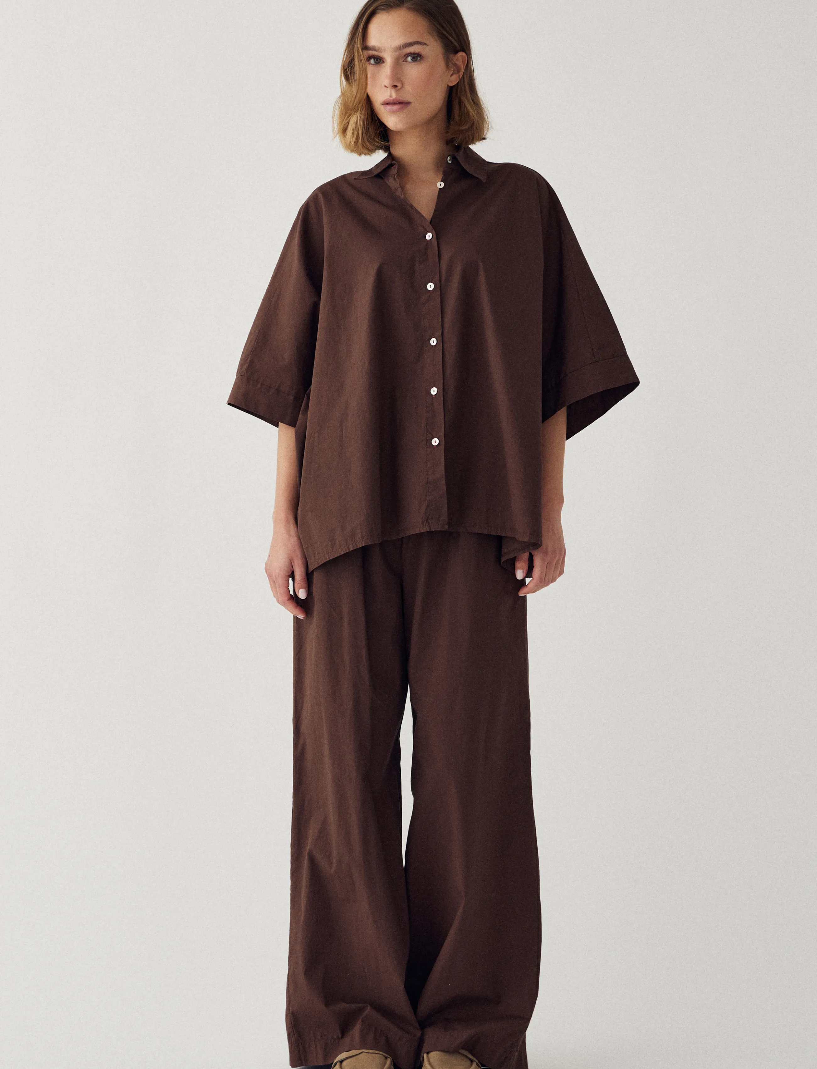 Noella N-Maurice MW Pants - Kampagnen - CHOCOLATE / brown