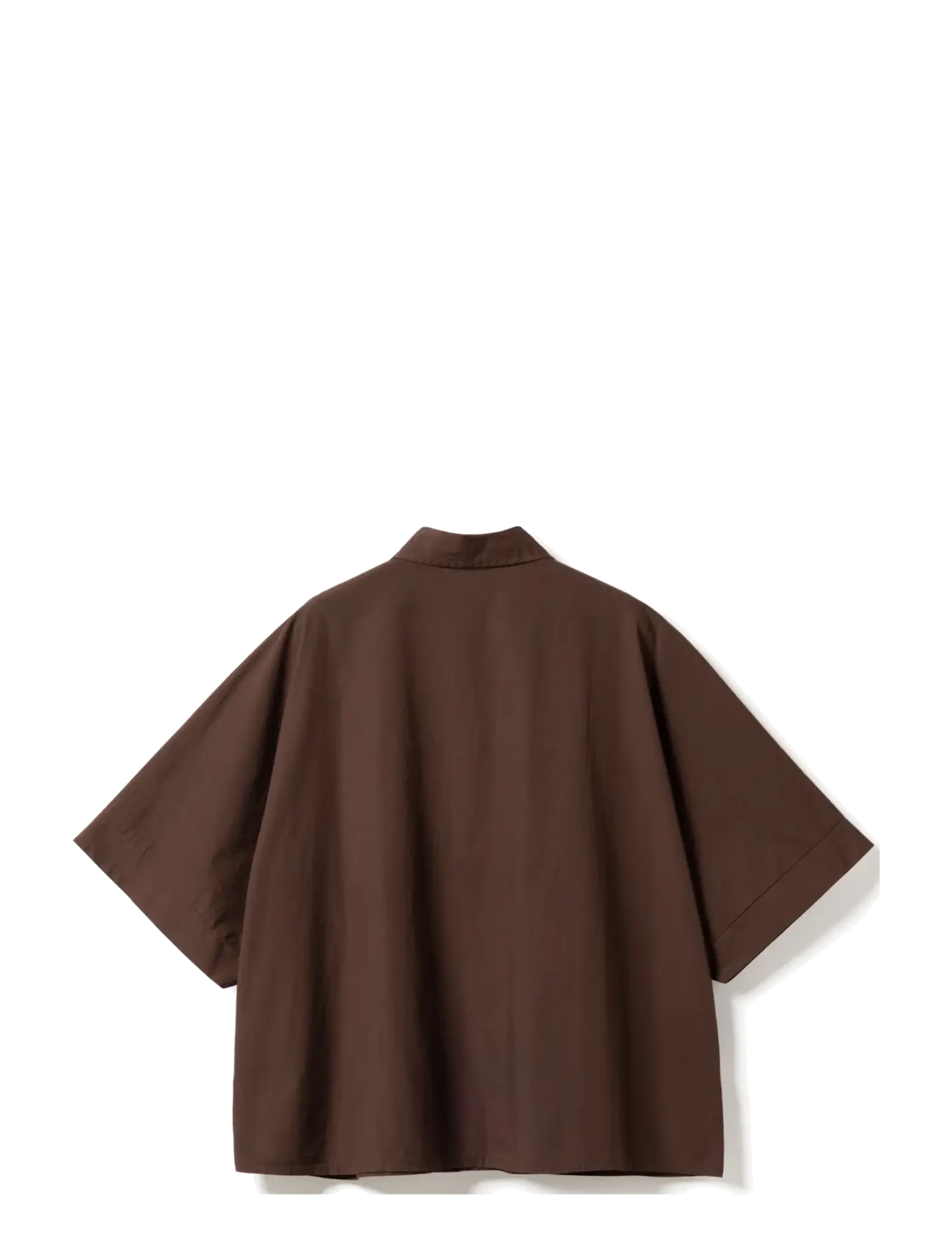 Noella - N-Maizie Shirt - kurzärmlige hemden - chocolate - 2
