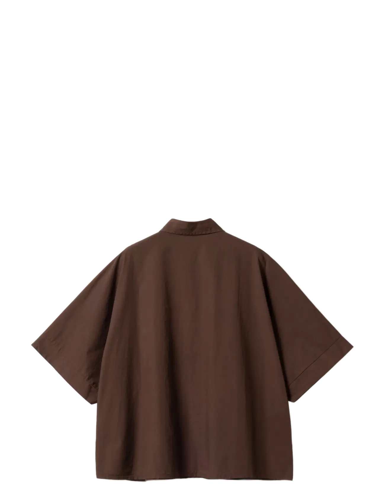 Noella - N-Maizie Shirt - kortærmede skjorter - chocolate - 3