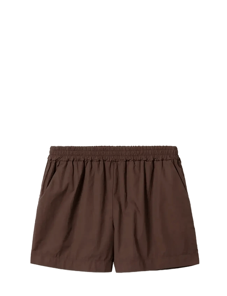 Noella - N-Mauricella MW Shorts - casual shorts - chocolate - 1