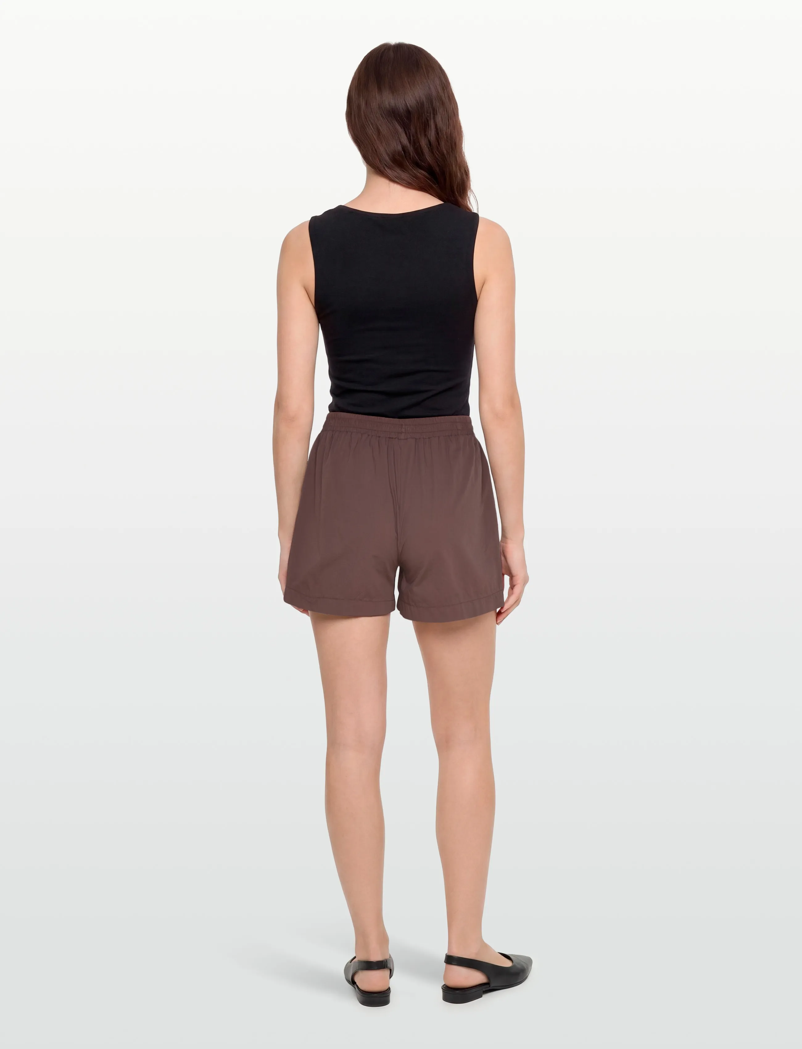 Noella - N-Mauricella MW Shorts - casual shorts - chocolate - 4