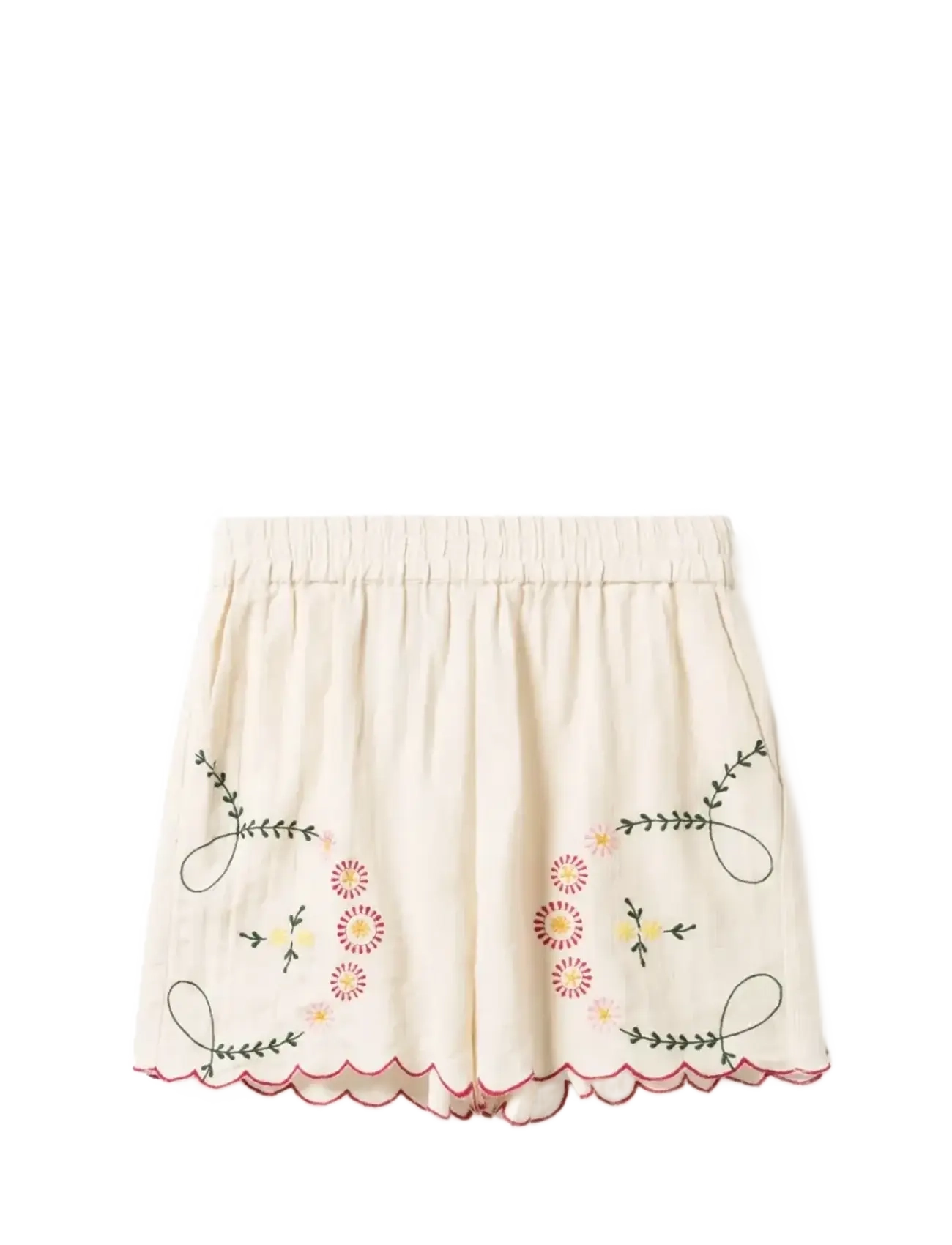 NOELLA N-Layne Mw Shorts Cream - S - Damen