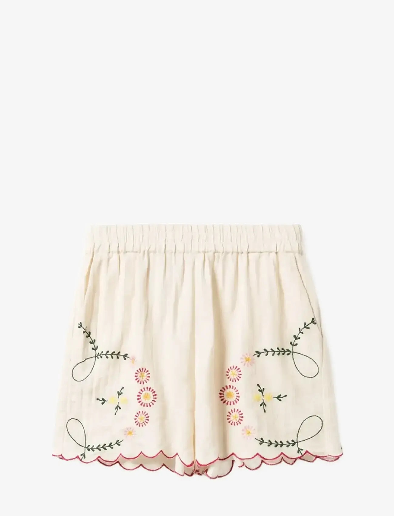 Noella - N-Layne MW Shorts - casual shorts - offwhite - 1
