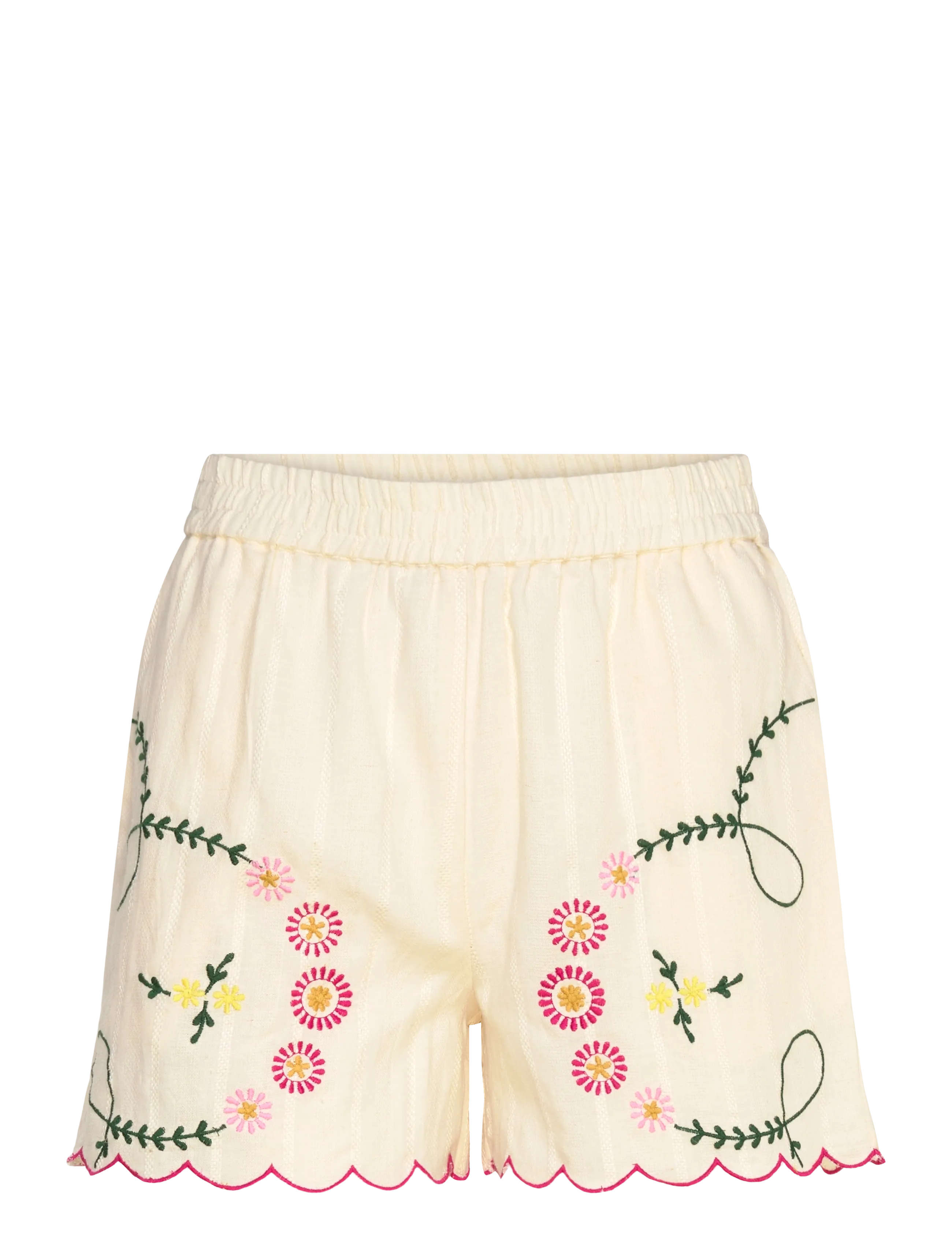 Noella N-Layne MW Shorts - Scandinavian fashion - OFFWHITE / cream