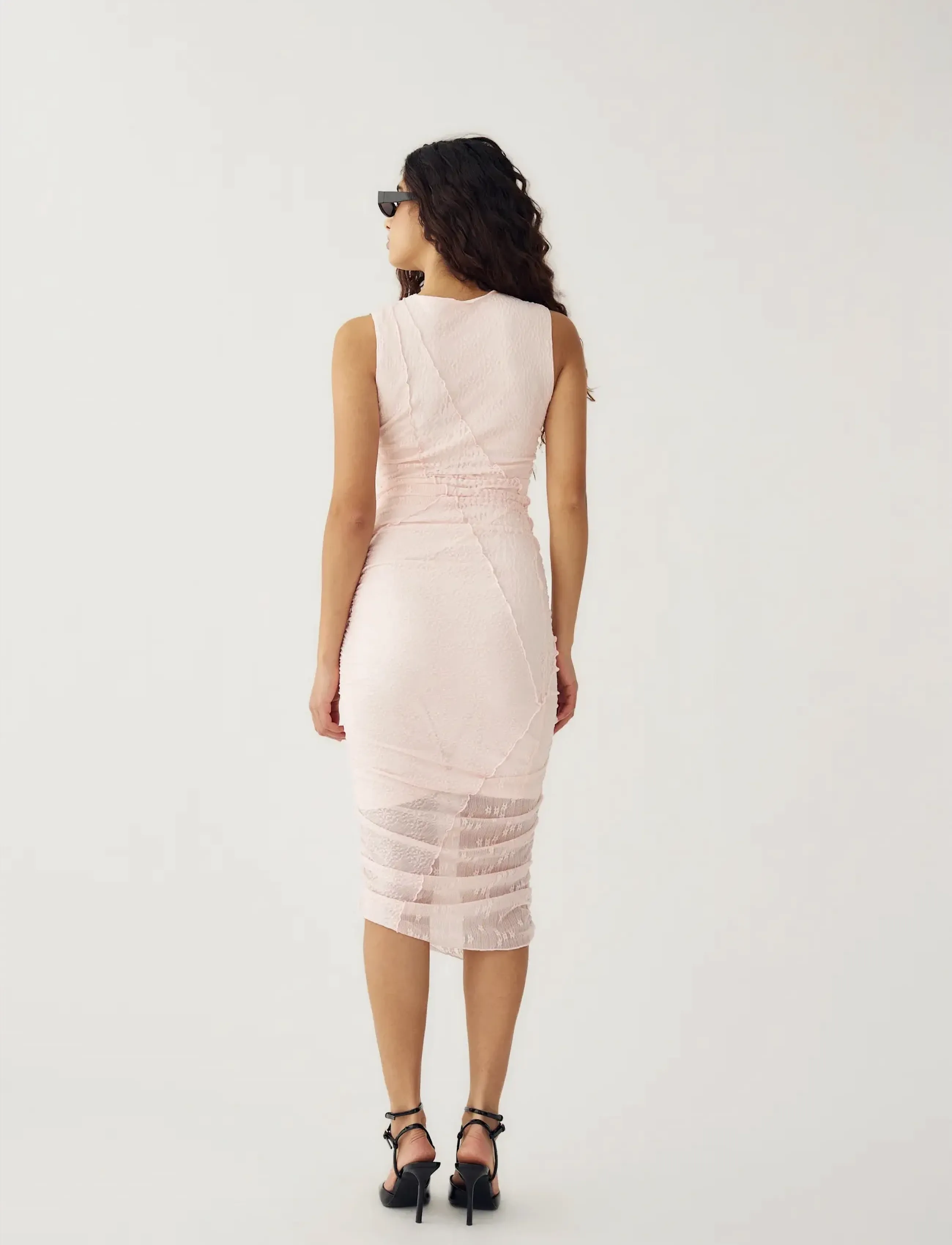 Noella - N-Sutton Dress - stramme kjoler - baby pink - 3