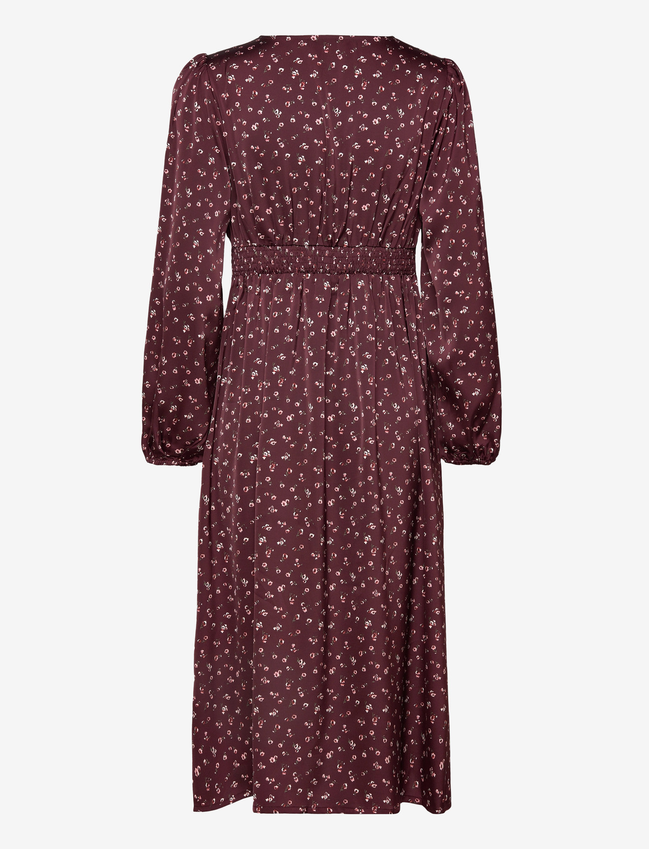 Noella - N-Lilith Dress - midikleider - dwyn burgundy print - 1
