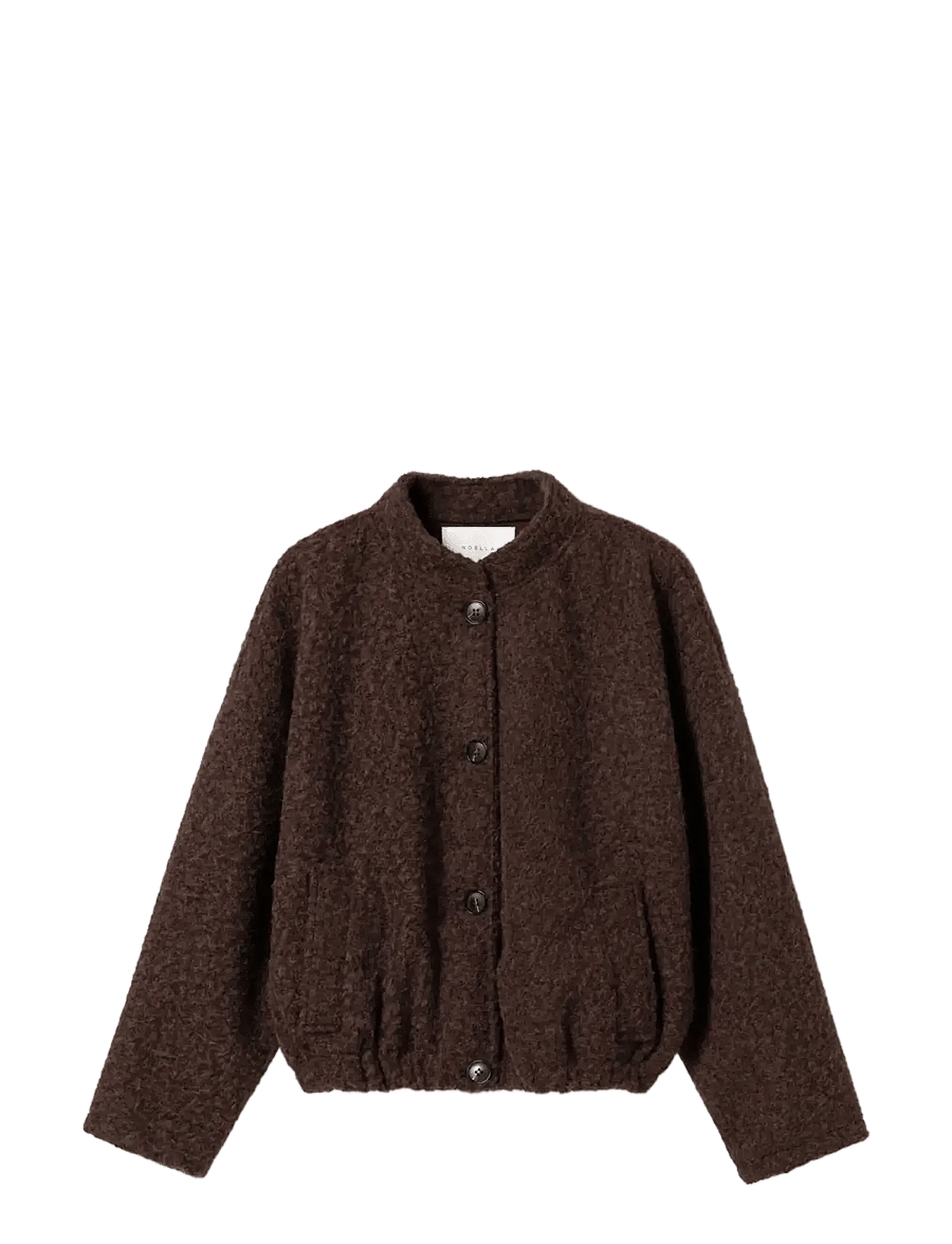 Noella - N-Marnie Jacket - Õhukesed jakid - coffee melange - 1