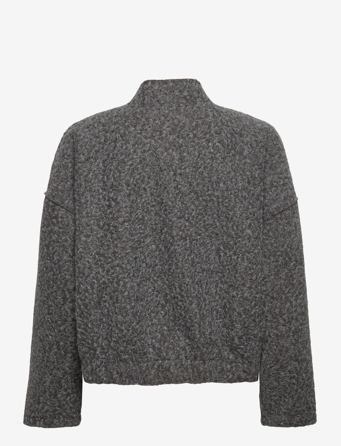 Noella - N-Marnie Jacket - herbstjacken - dark grey melange - 2