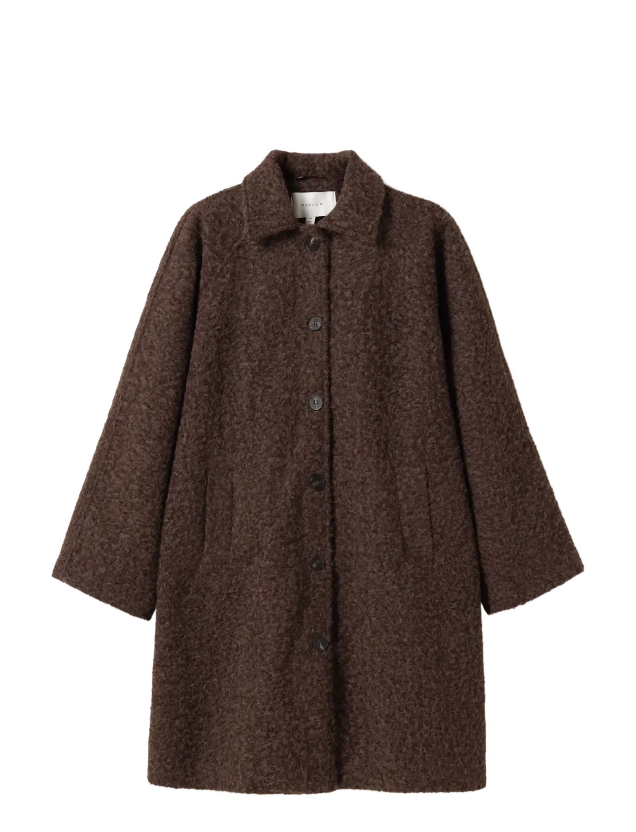 Noella - N-Lillietta Coat - lette frakker - coffee melange - 1