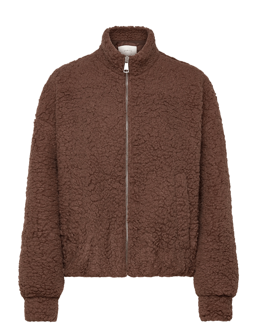 Noella - N-Mable Jacket - fleece og mellemlag - chocolate - 1