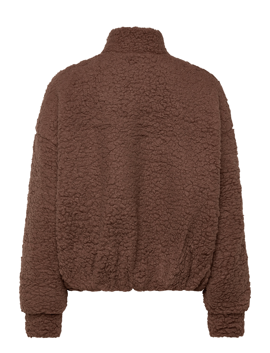 Noella - N-Mable Jacket - fleece og mellemlag - chocolate - 2