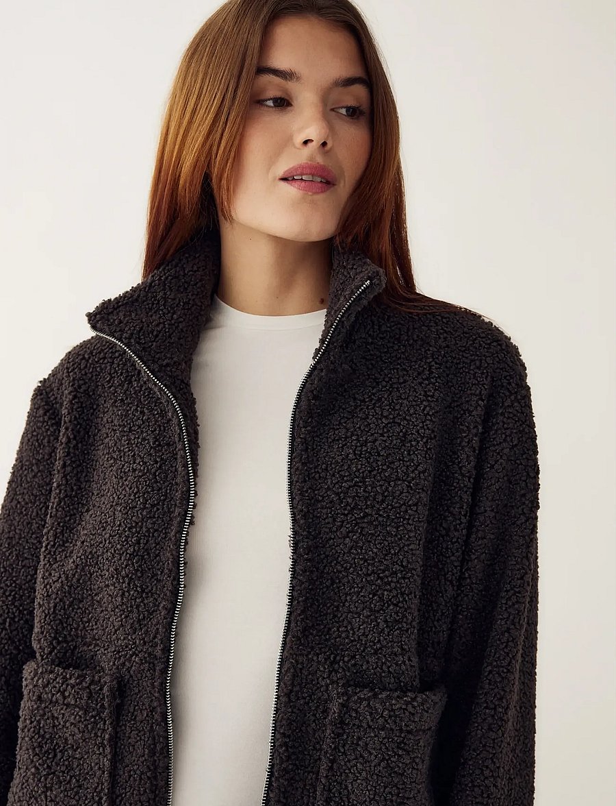 Noella - N-Madi Jacket - leichte jacken - chocolate - 5