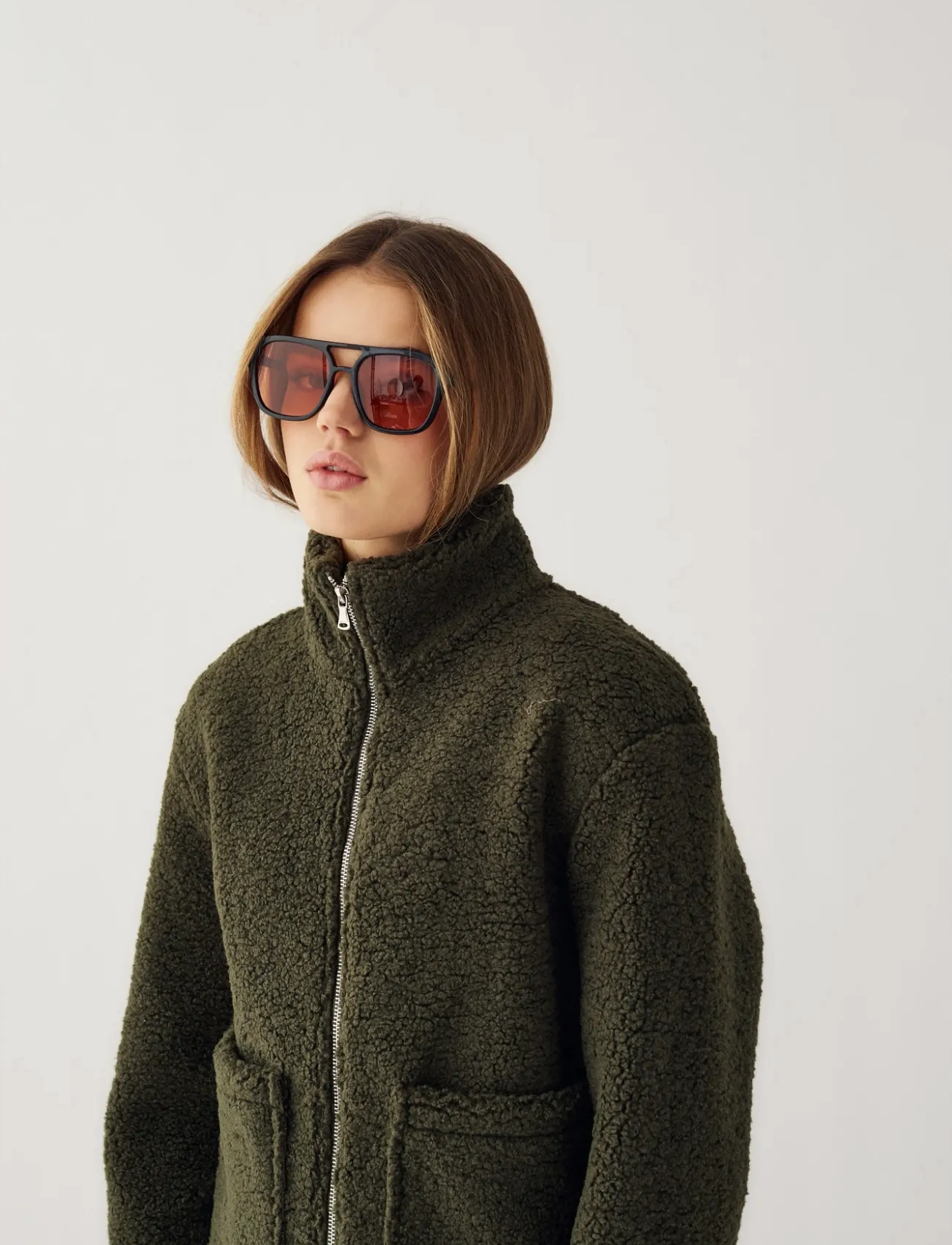 Noella - N-Madi Jacket - frühlingsjacken - military green - 4
