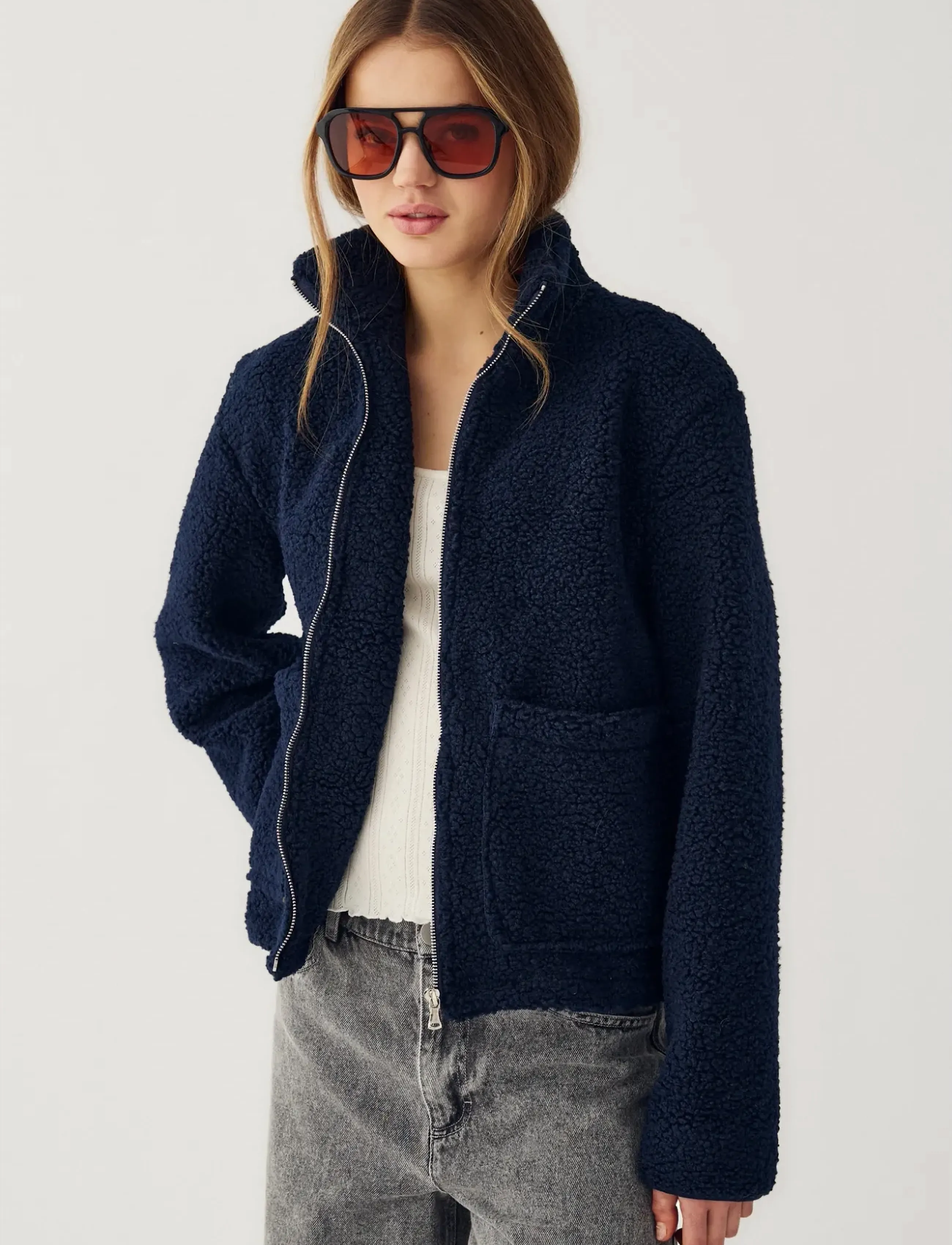Noella N-Madi Jacket - Talvitakit - NAVY / navy