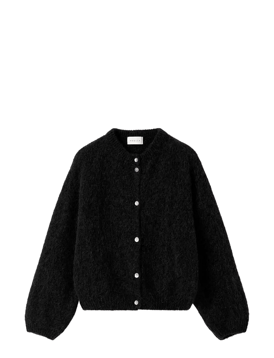 Noella - N-Kae Knit Cardigan - kardiganid - black - 1