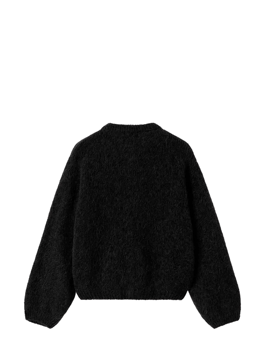 Noella - N-Kae Knit Cardigan - kardiganid - black - 2